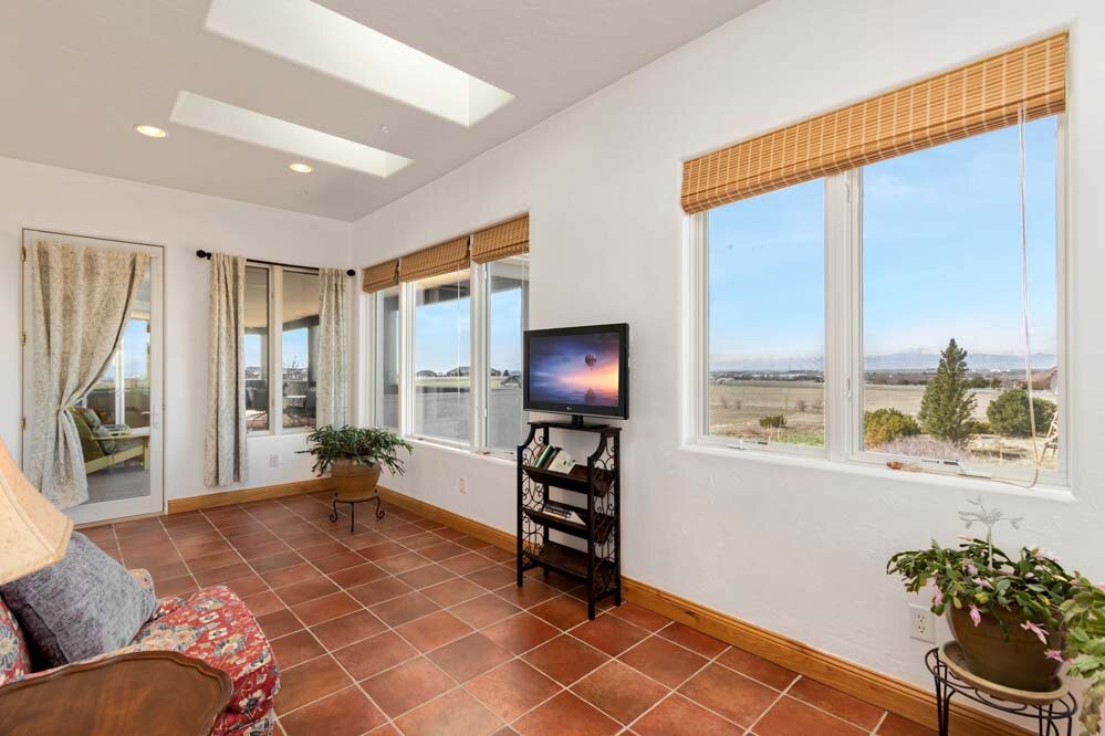 Ensuite Sun Room with Mtn Views