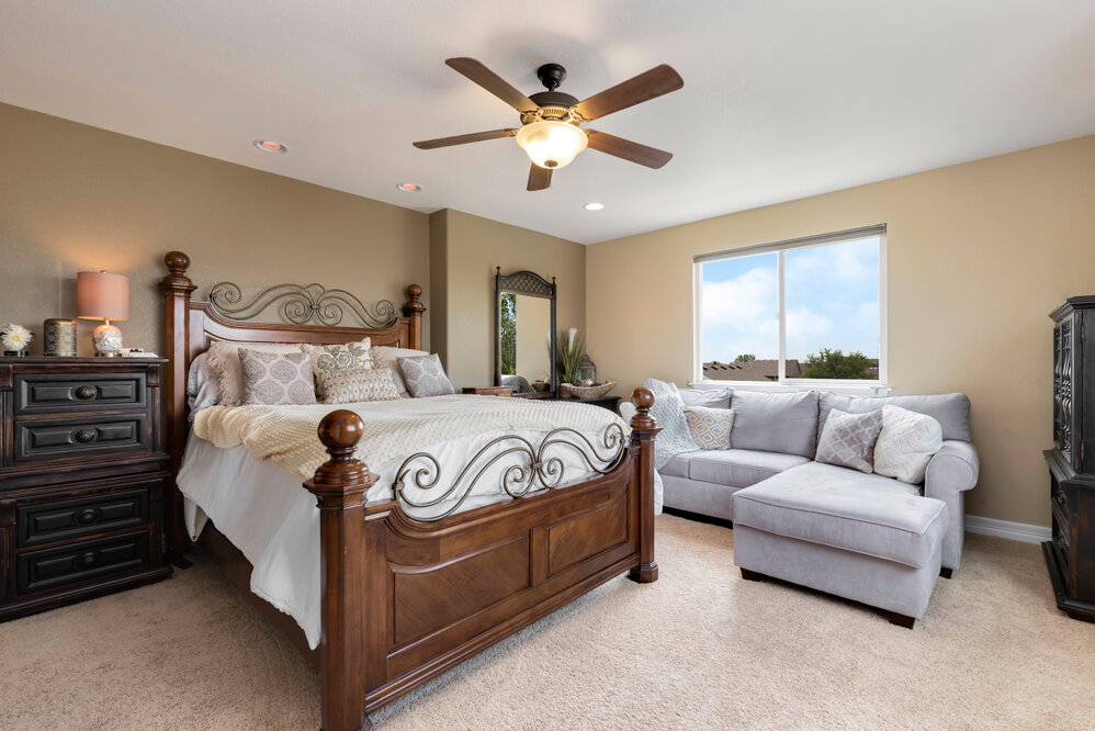 Very Spacious Bedroom #2 (Upstairs)