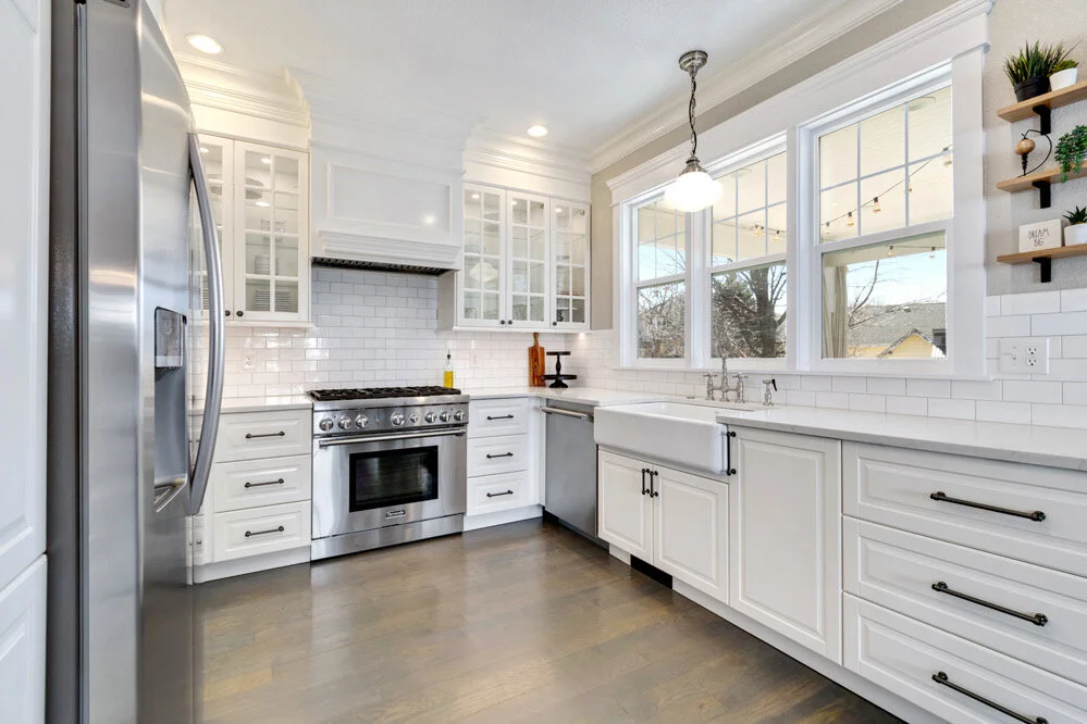 SS Appliances Including a 6 Burner Gas Range