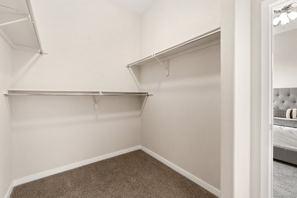 Walk-In Primary Bedroom Closet