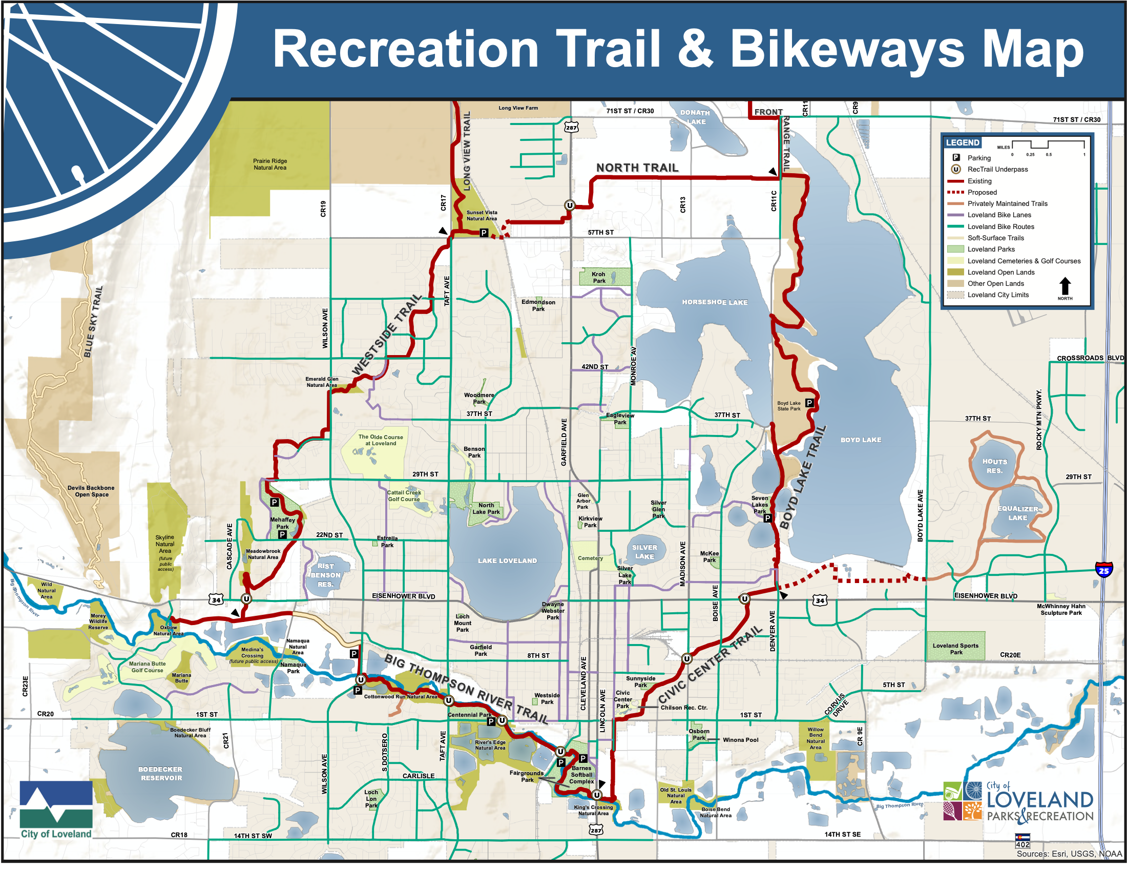 City Bike Trail Map