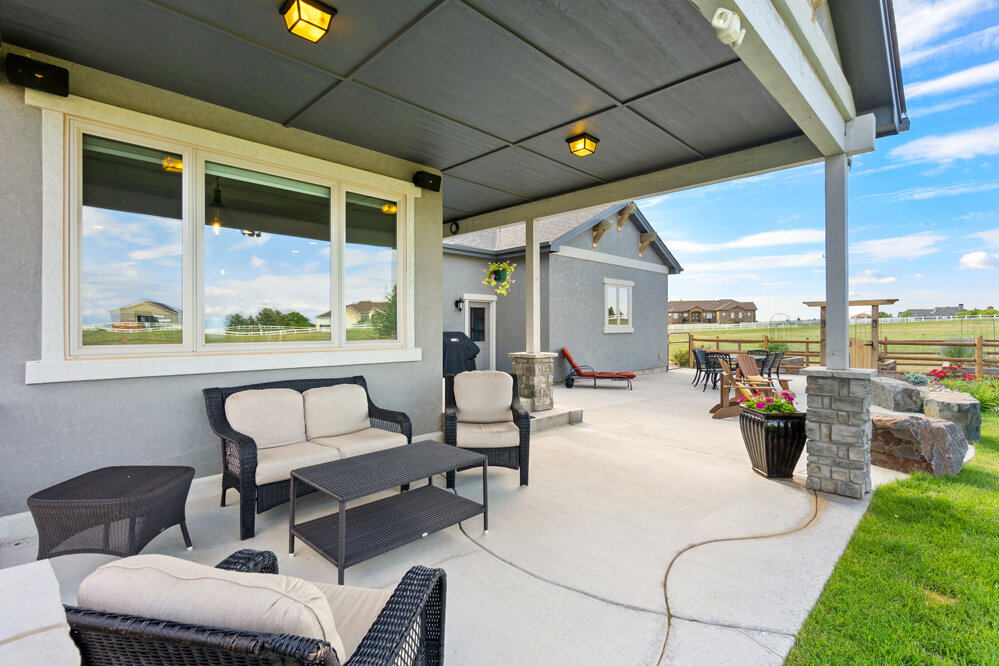 Expanded Back Patio is Great for Entertaining
