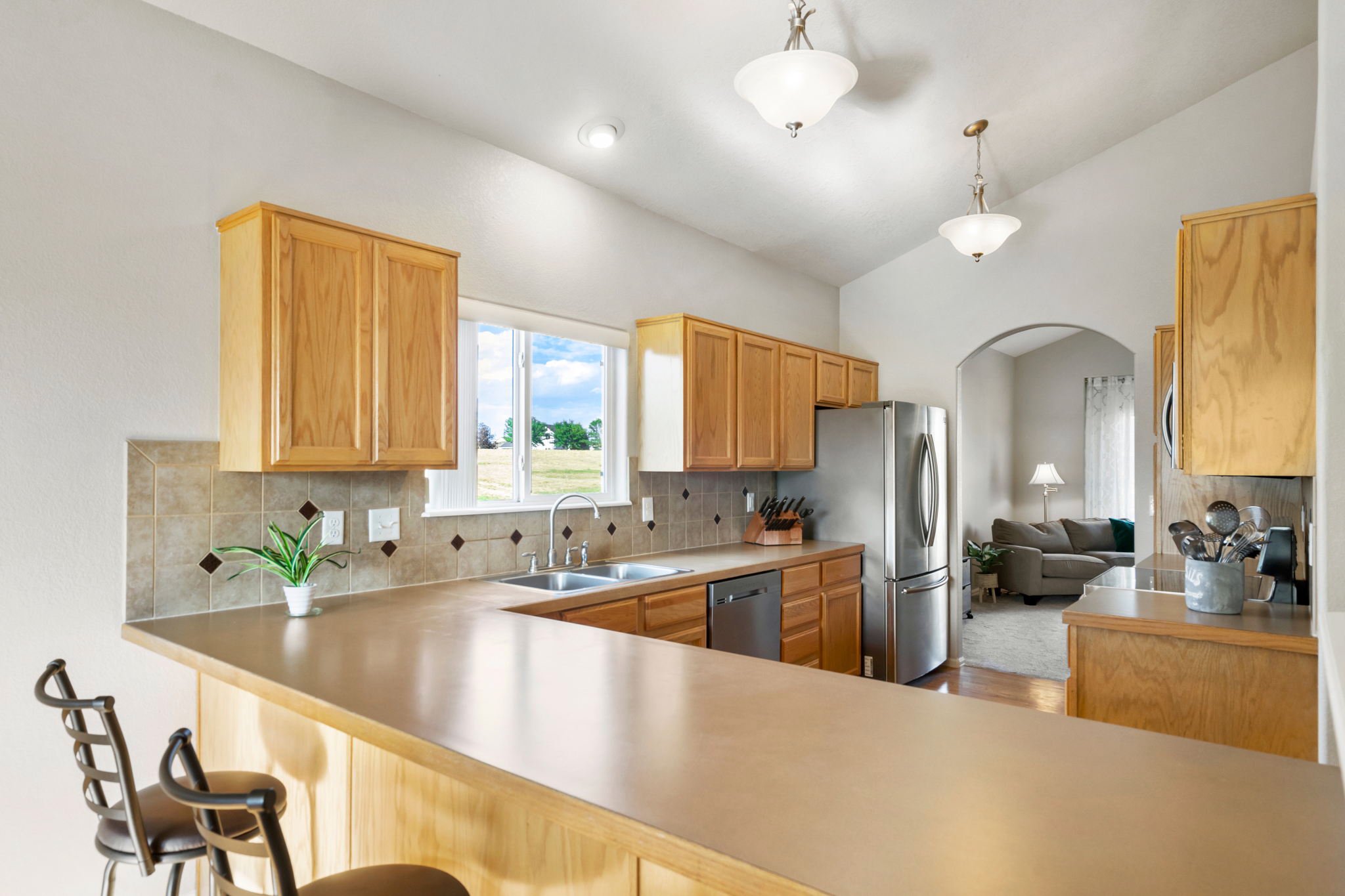 Plenty of Counter &amp; Cabinet Space