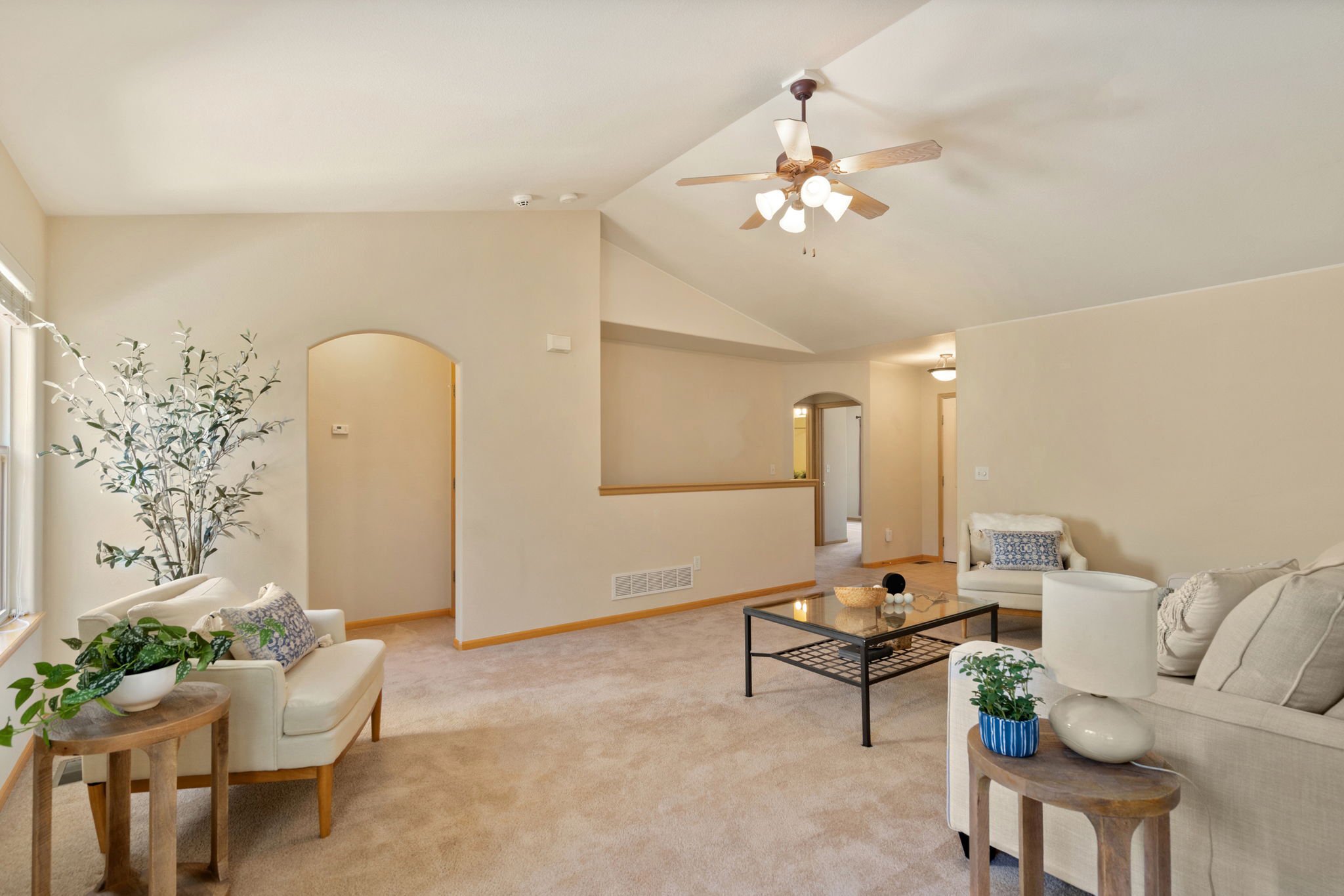 Open Layout w/ Vaulted Ceilings
