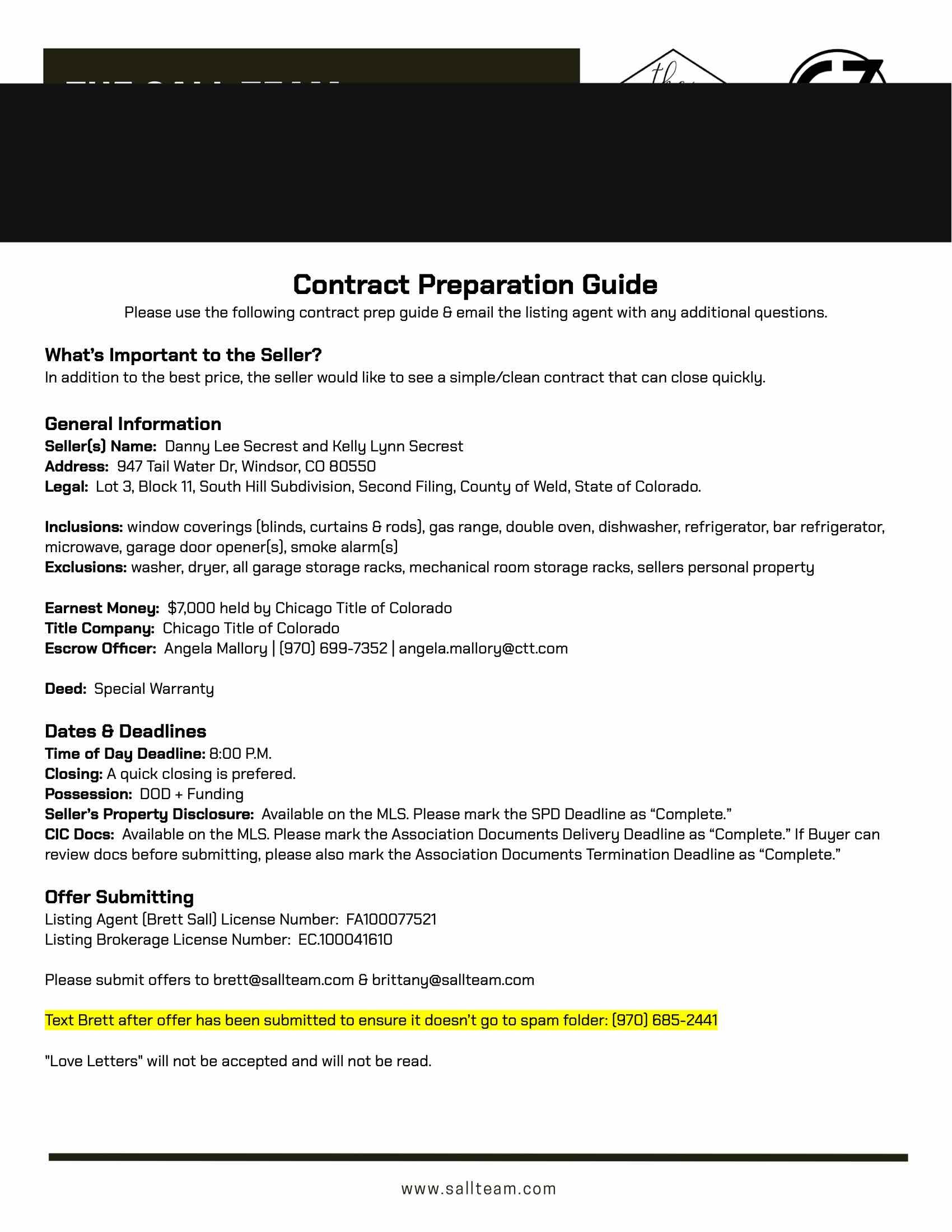 Contract Prep Guide