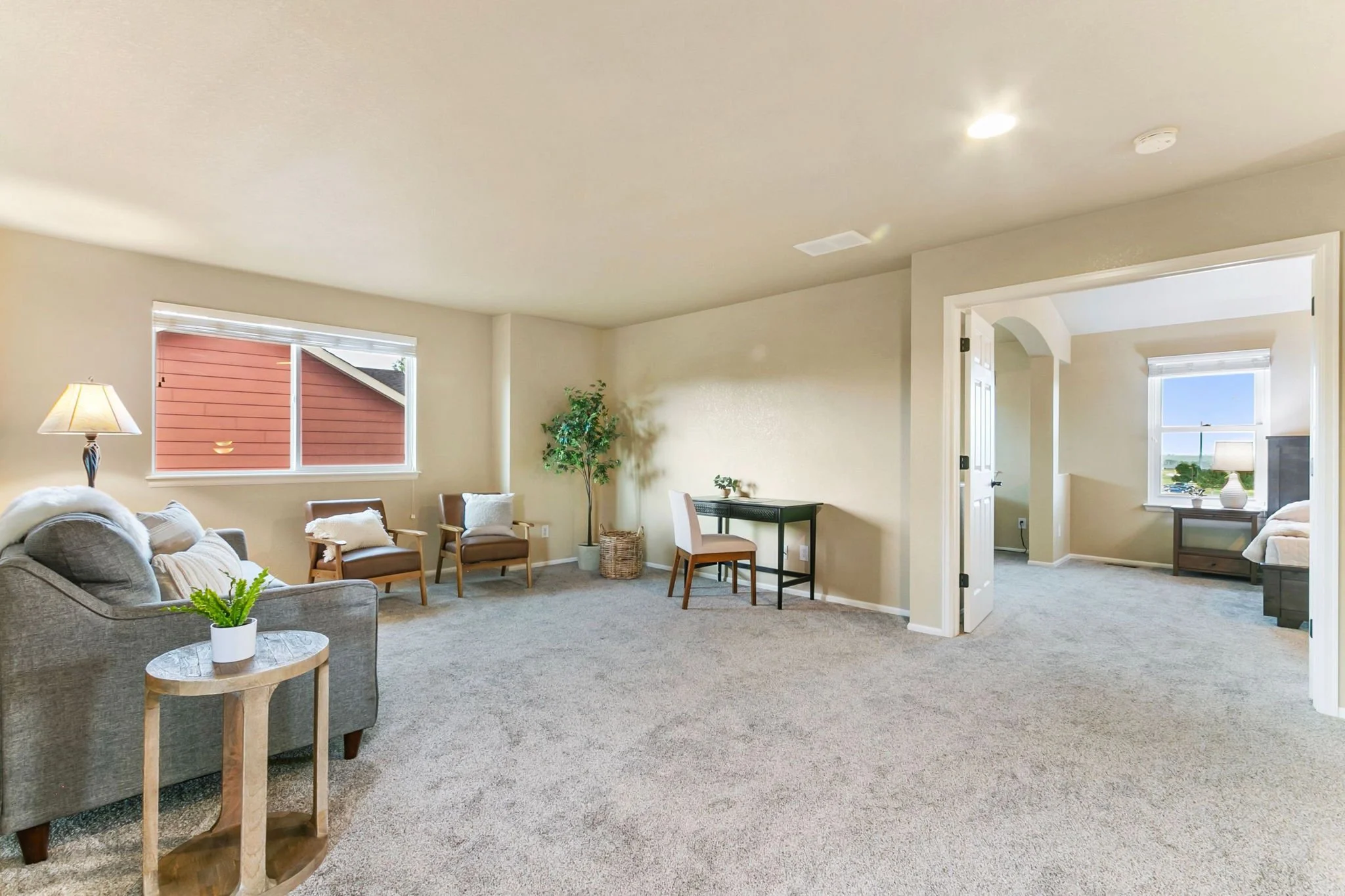 Upstairs Loft could be a Play Area, Homeschool Room, Workspace or Extra Living Area