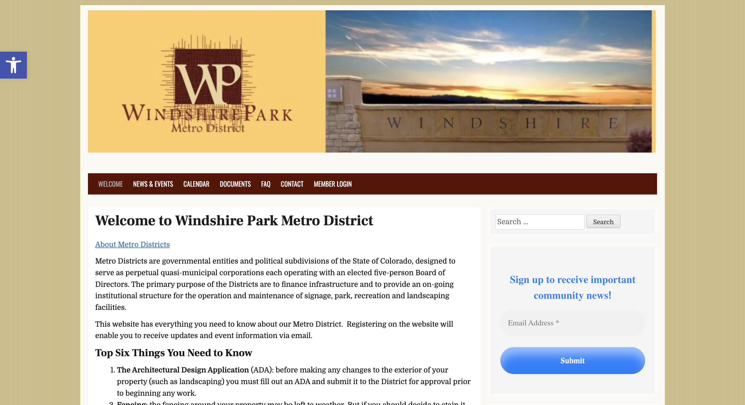 Windshire Park Metro District