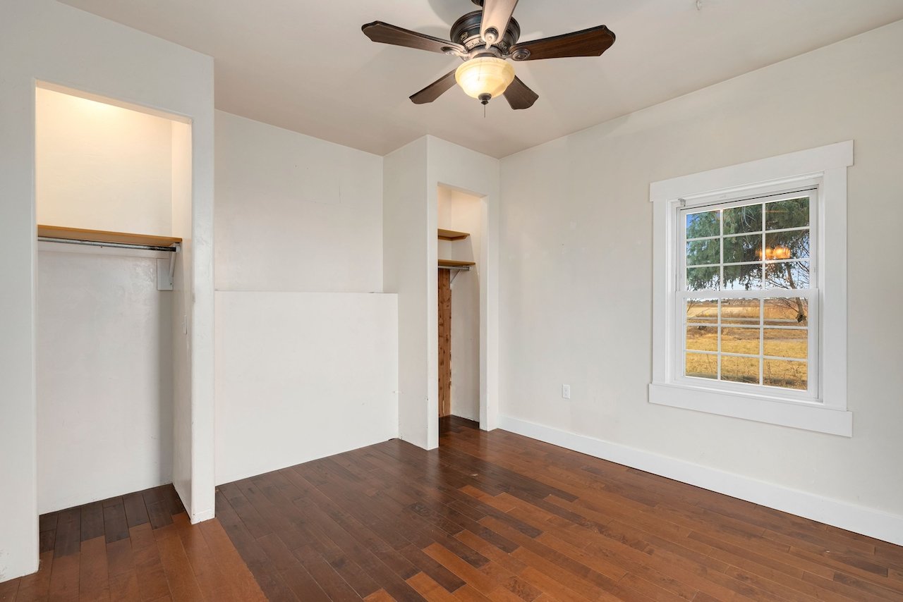 Wood Floors Primary Bedroom