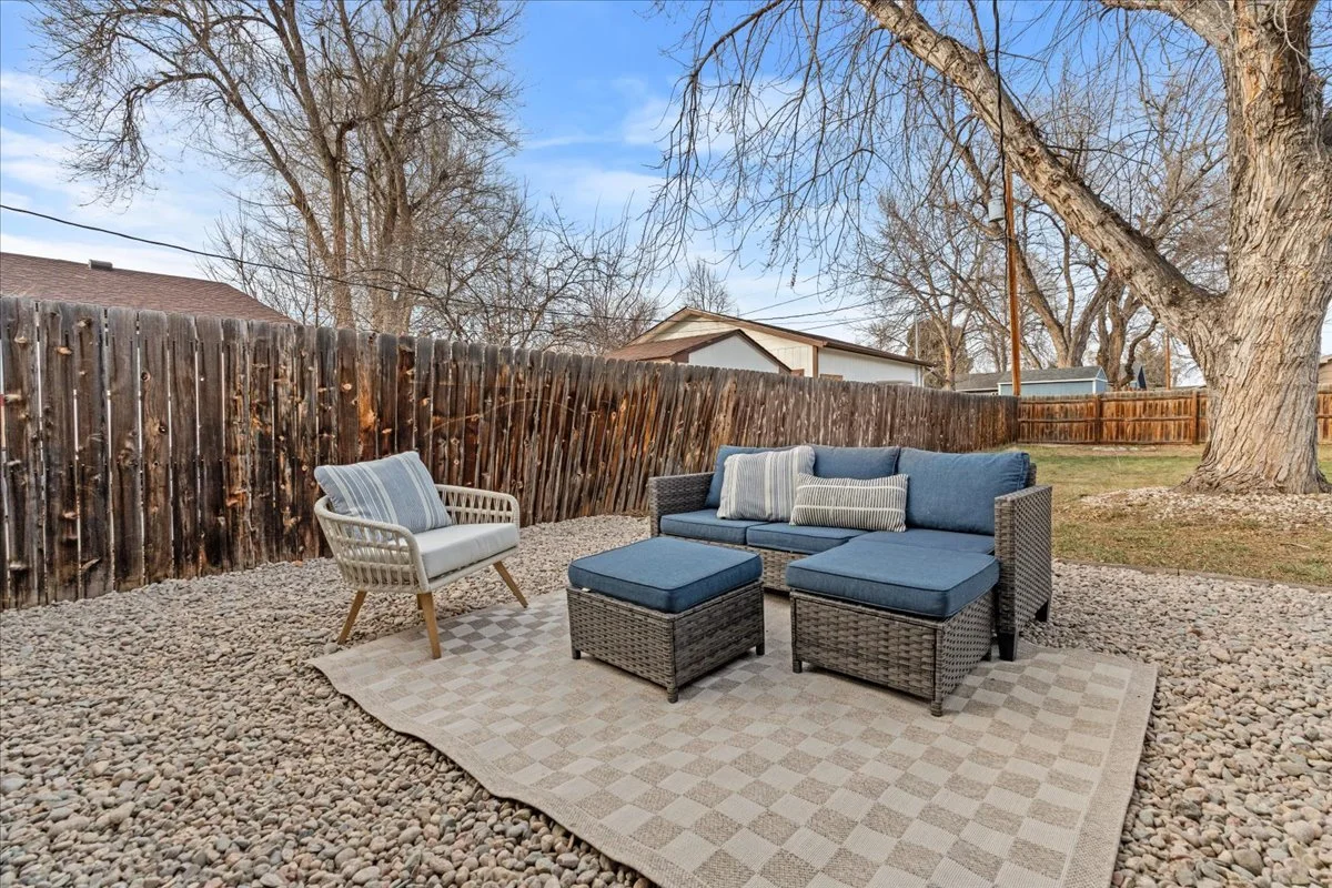 A wonderful space to enjoy Colorado's many days of sunshine