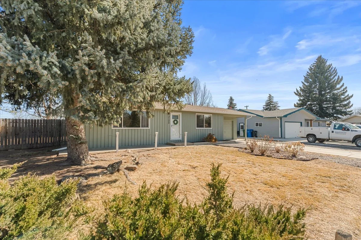 Located in an established neighborhood with mature trees