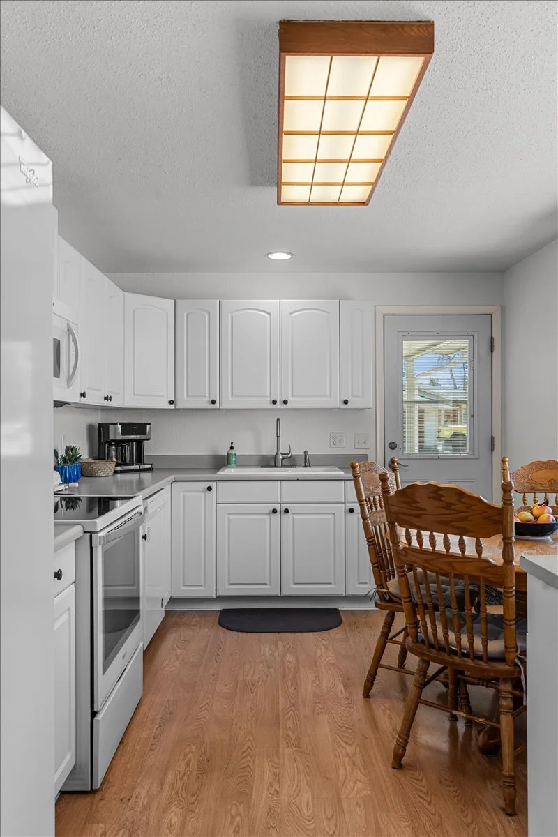 Bright kitchen space