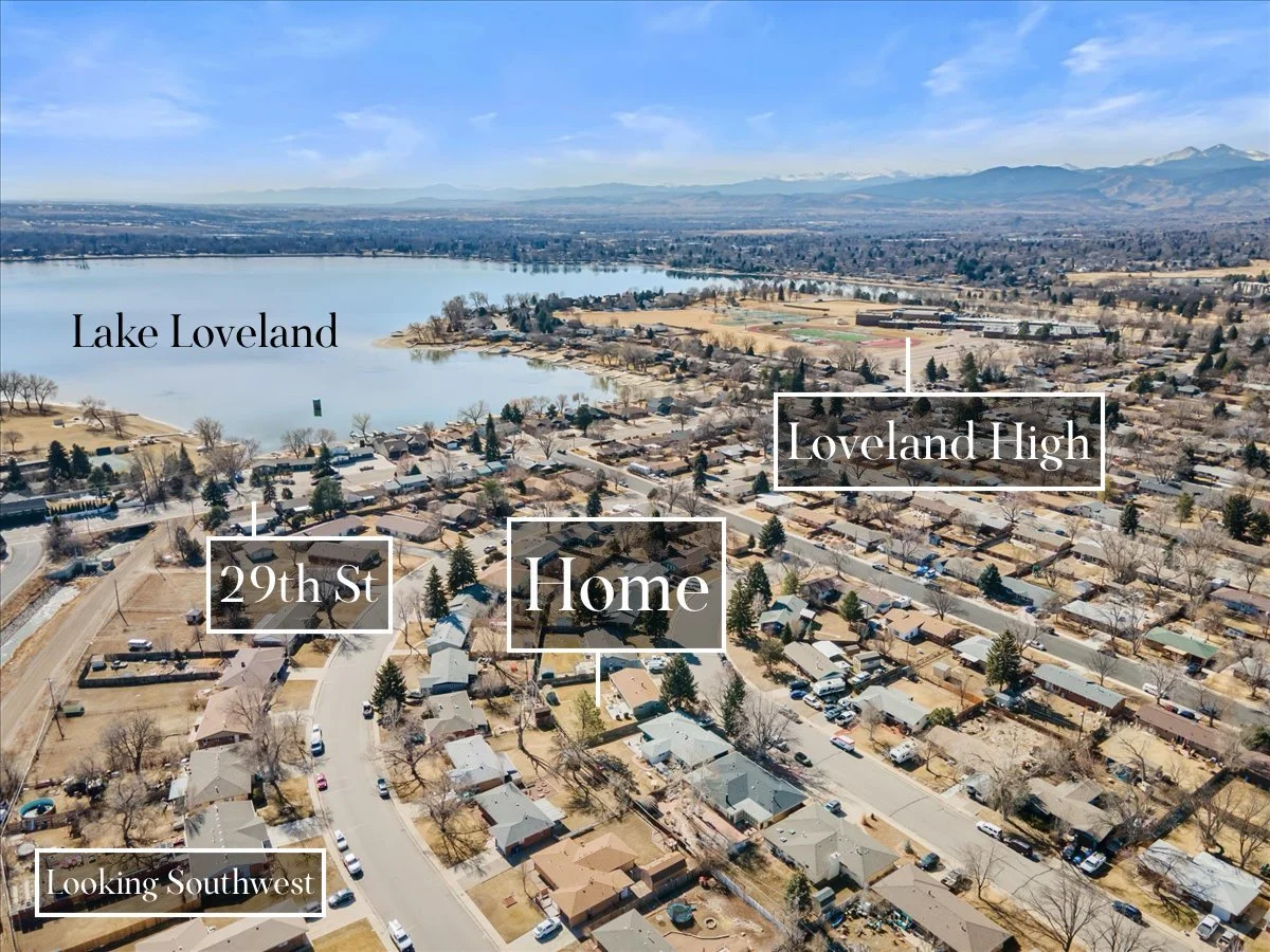 Near Loveland High School, Lake Loveland, & Benson Sculpture Garden