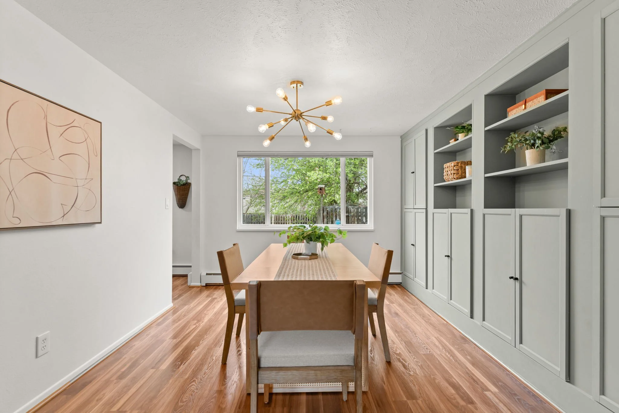 Separate dining room for gatherings and entertaining