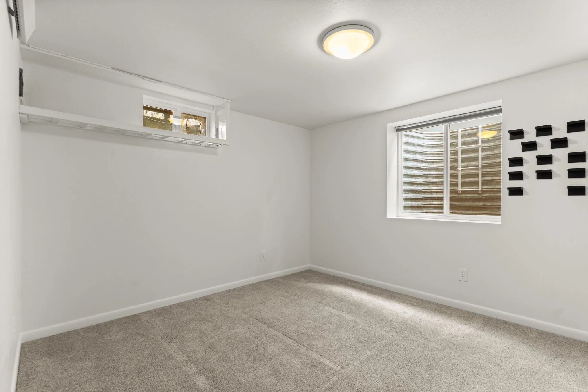 Second basement bedroom (6th bedroom in the home)
