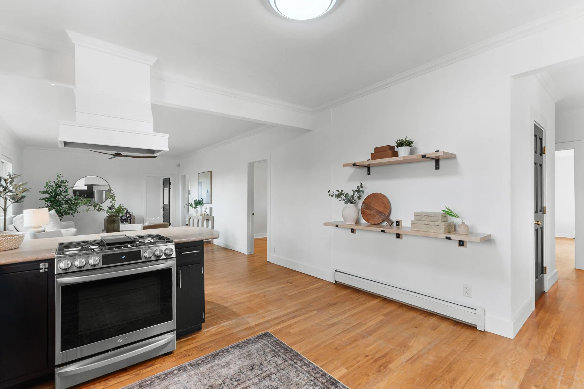 Beautiful hardwood floors