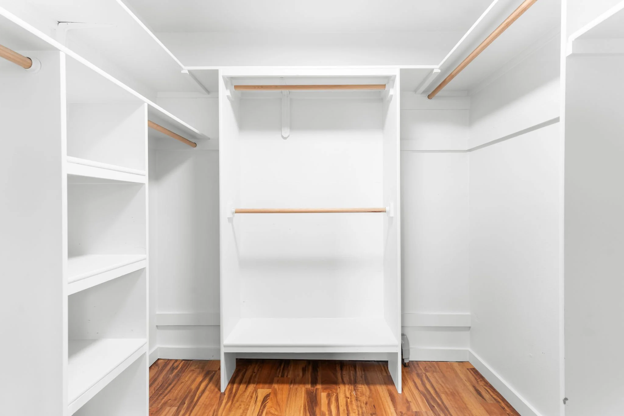 Large walk-in closet in the primary bedroom