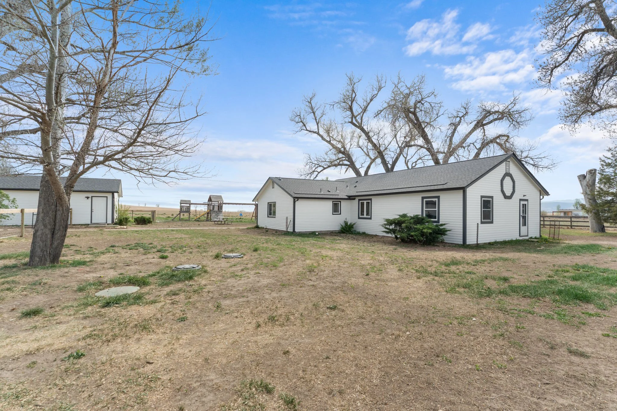 Plenty of space on this acreage property