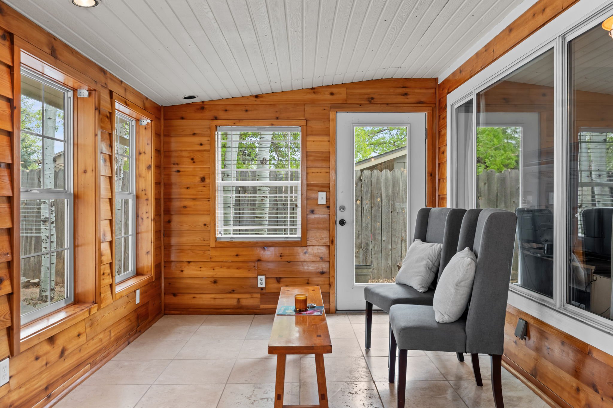 Warm and inviting space