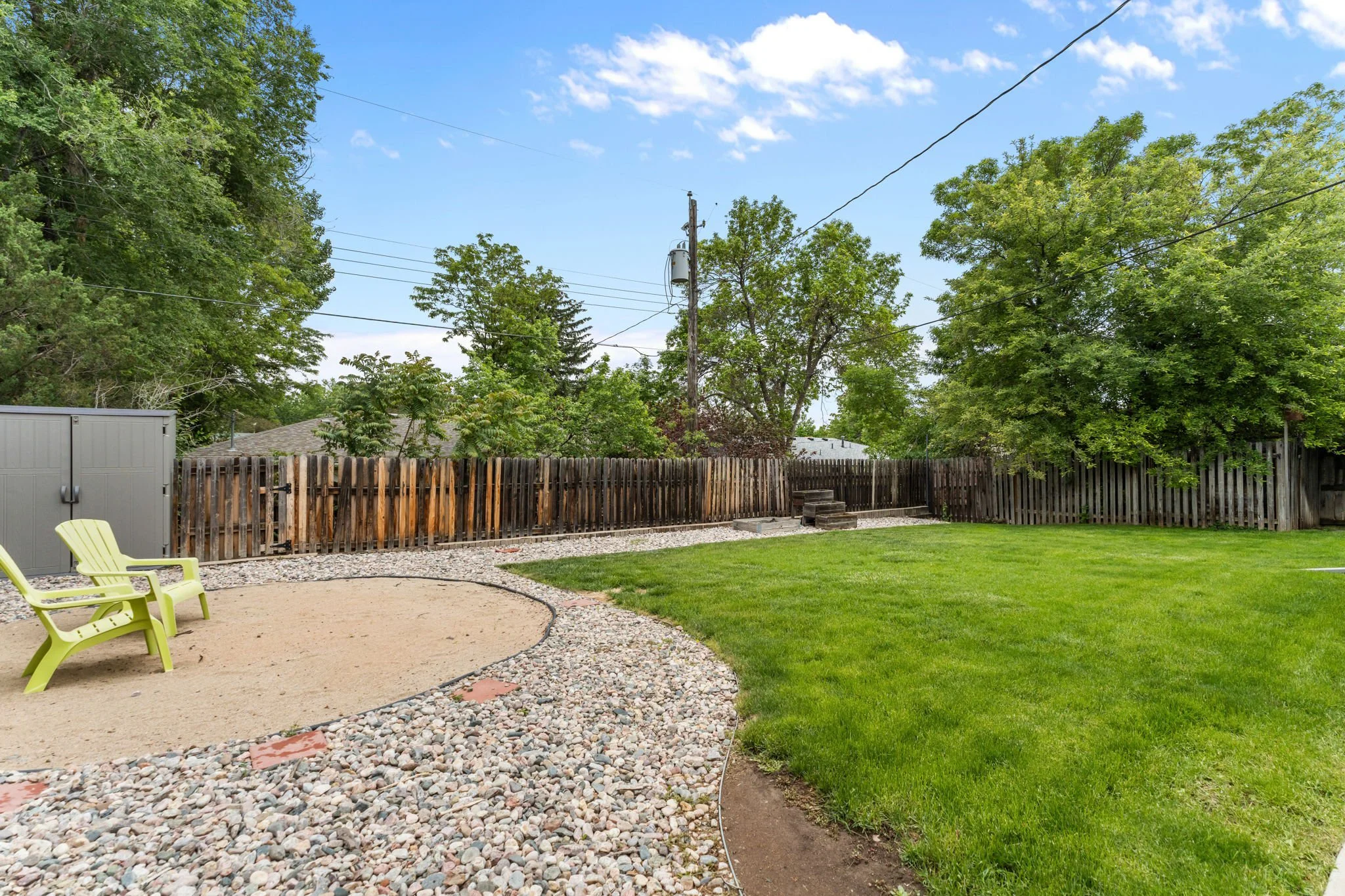 A great space for outdoor entertaining