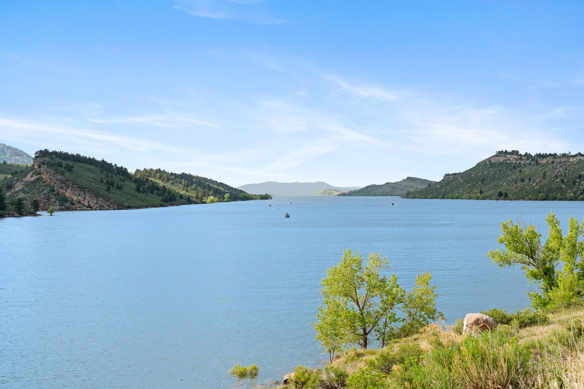 A short drive away to Horsetooth Reservoir