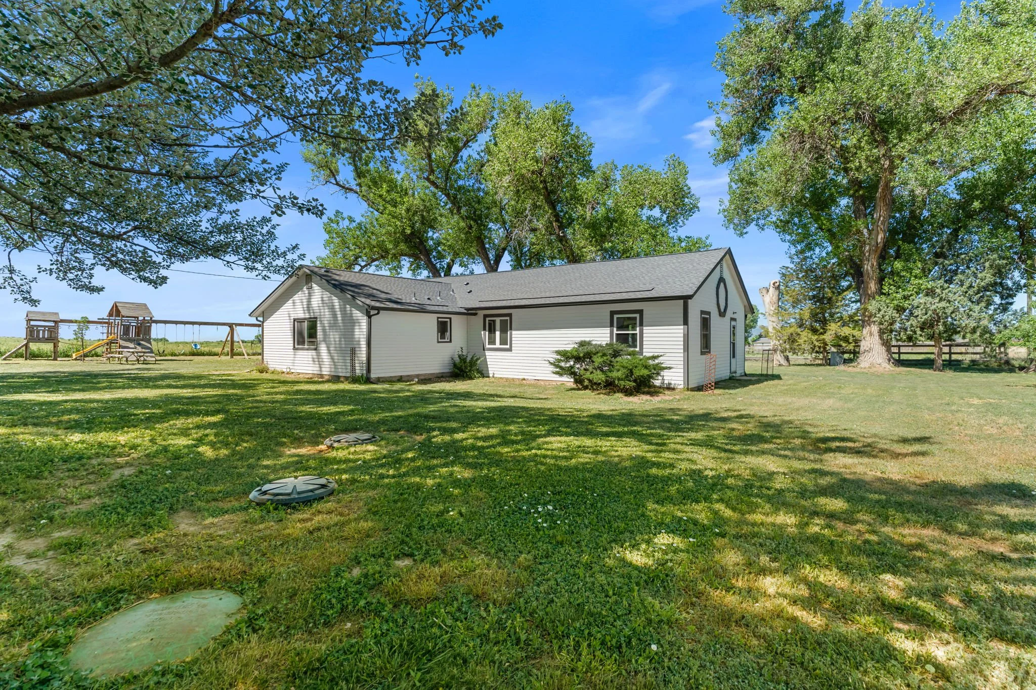 Plenty of space on this acreage property