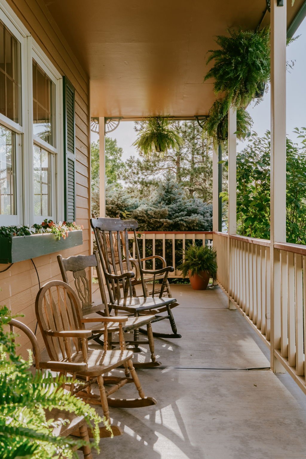 Wrap around front porch