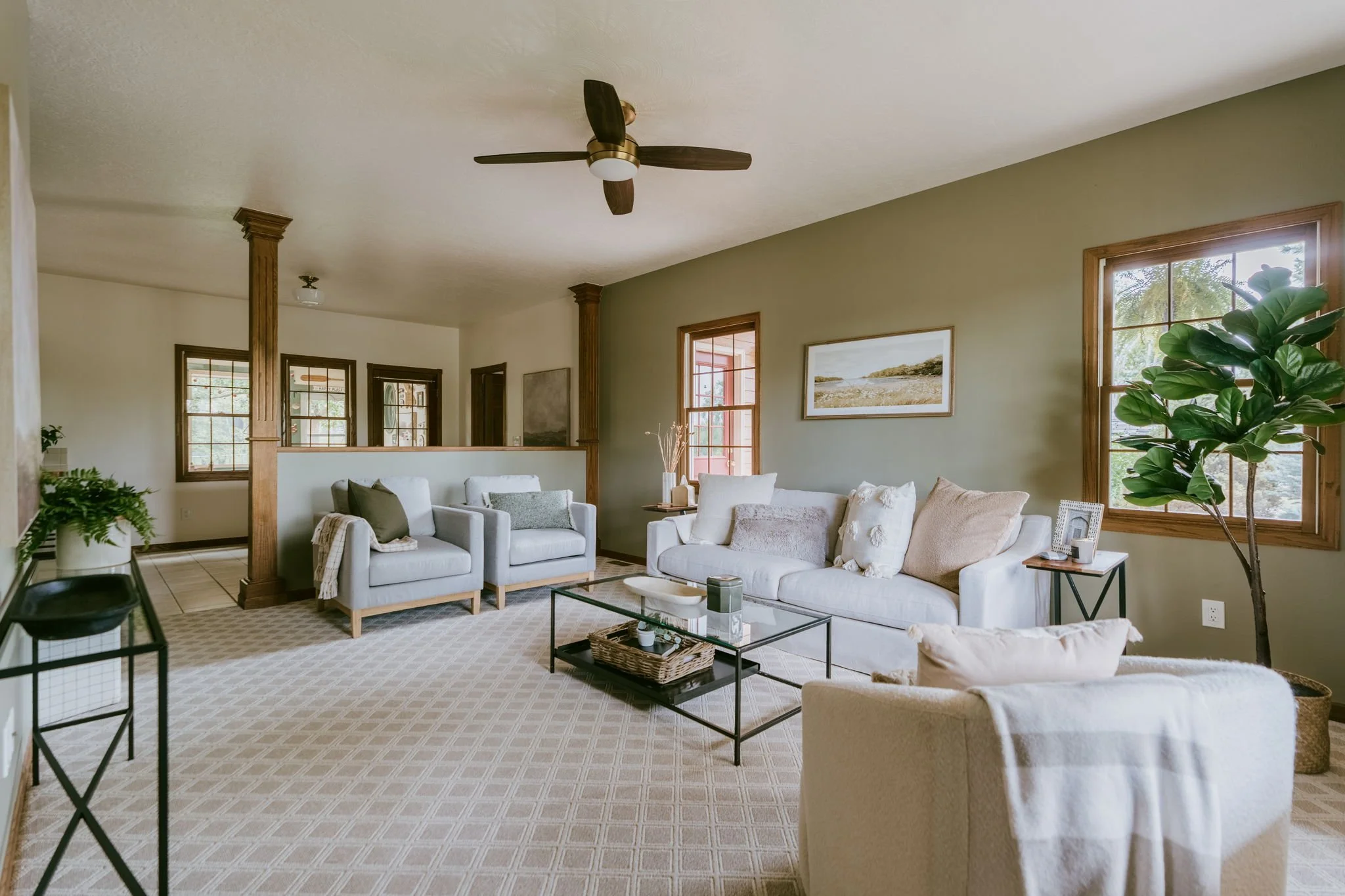 New interior paint throughout and carpet (in select rooms)