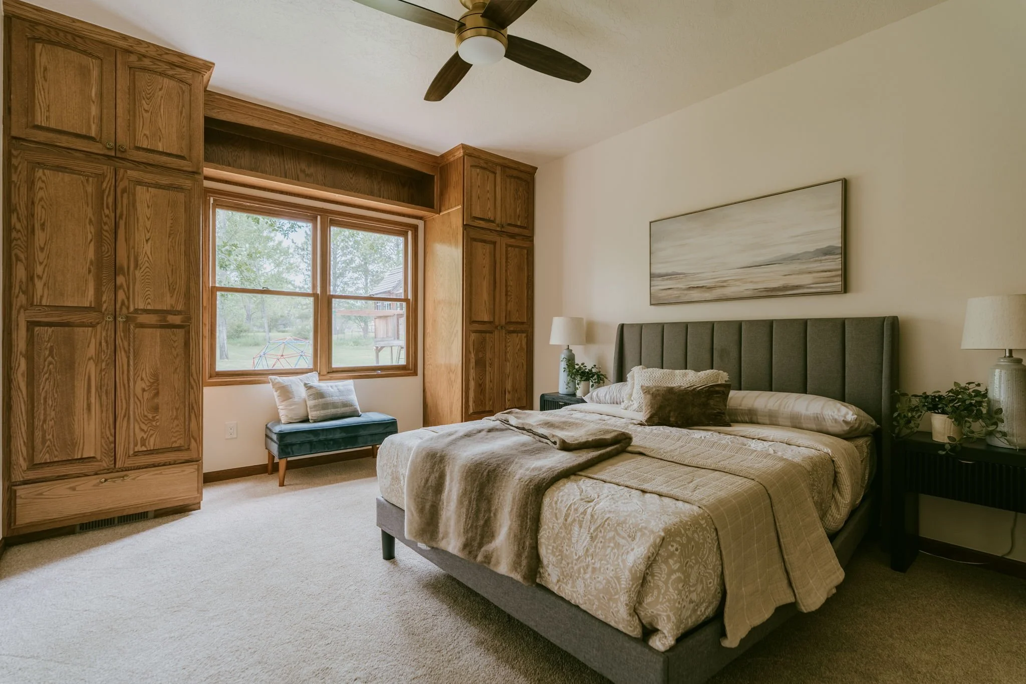 Main level flex bedroom or guest suite, office, homeschool room