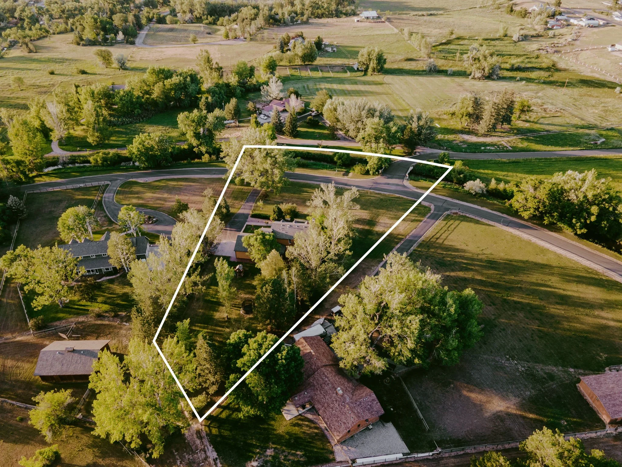 HOA functions to manage HOA owned water shares for irrigation and nature park