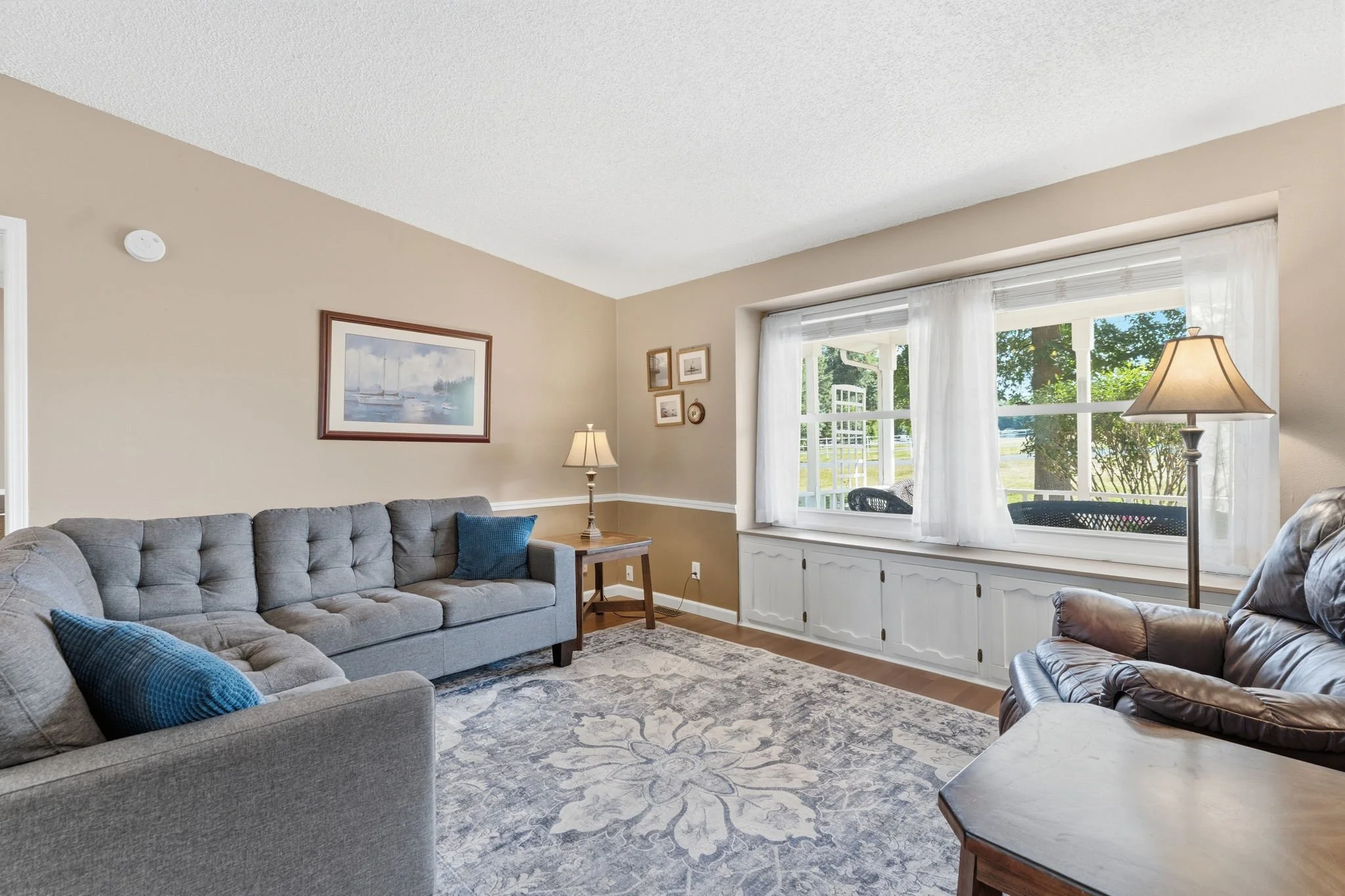 Refreshed interior paint inside the home