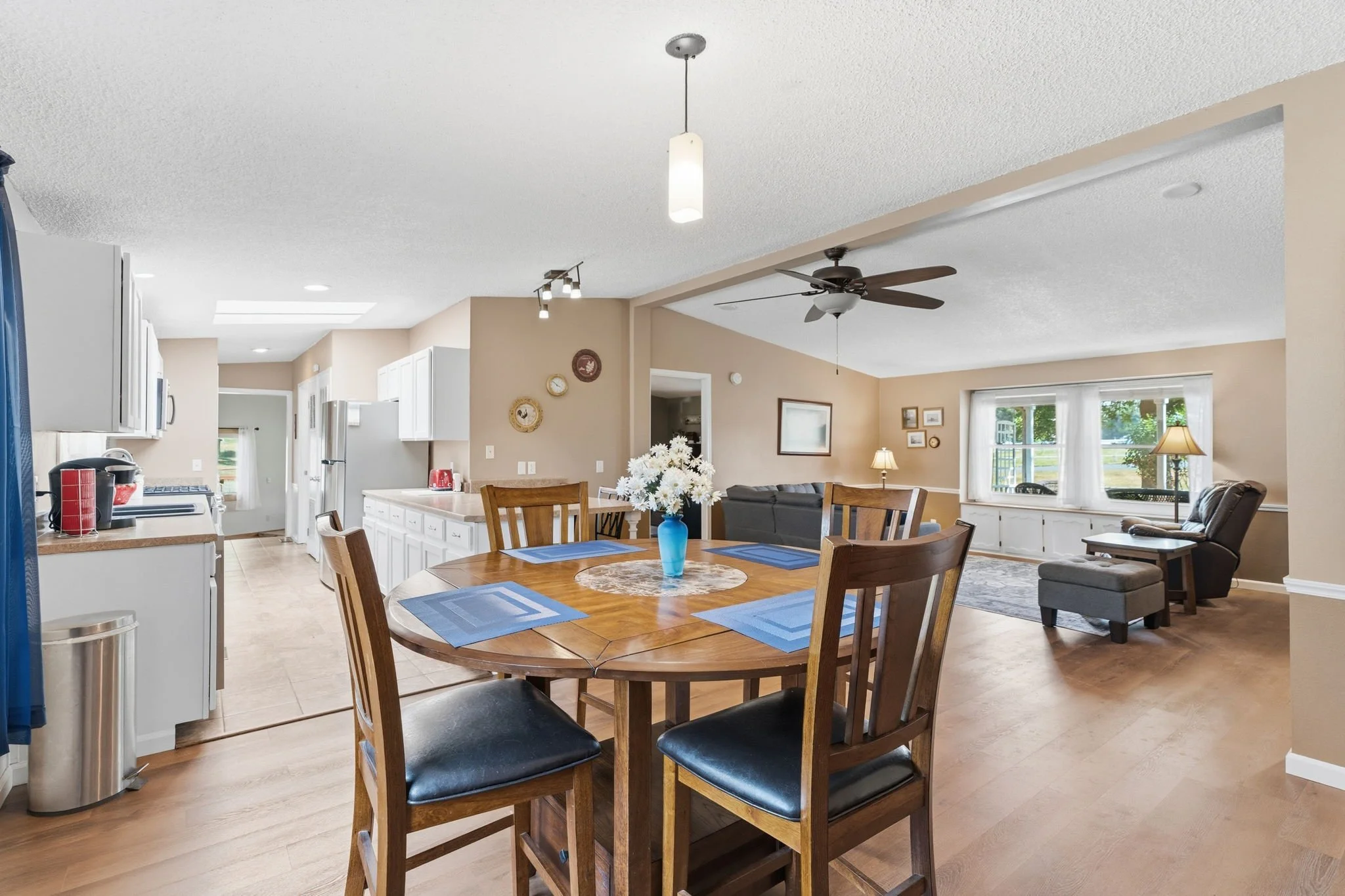 Nice-sized dining room to enjoy meals or entertain