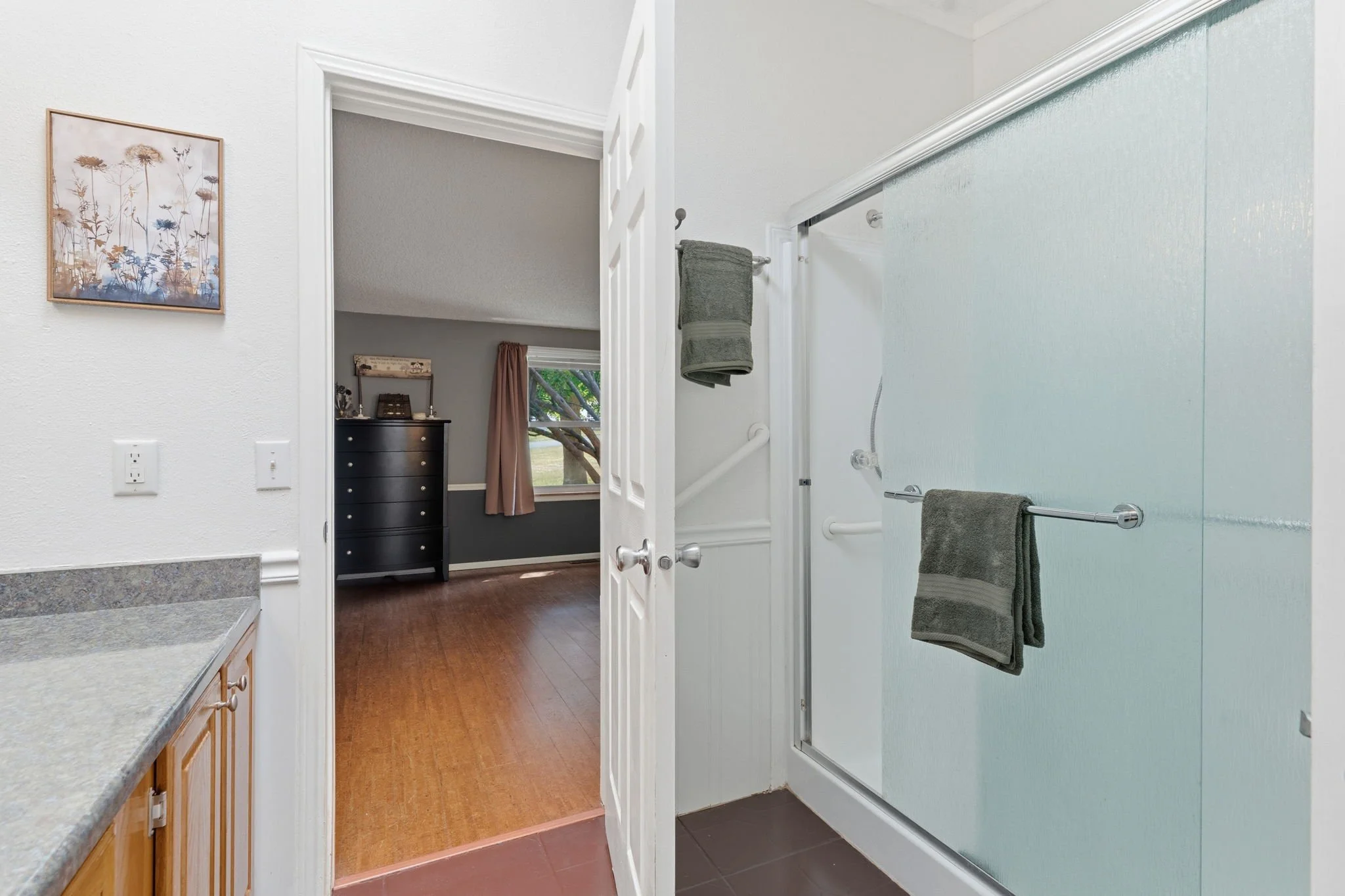 3/4 Primary bathroom