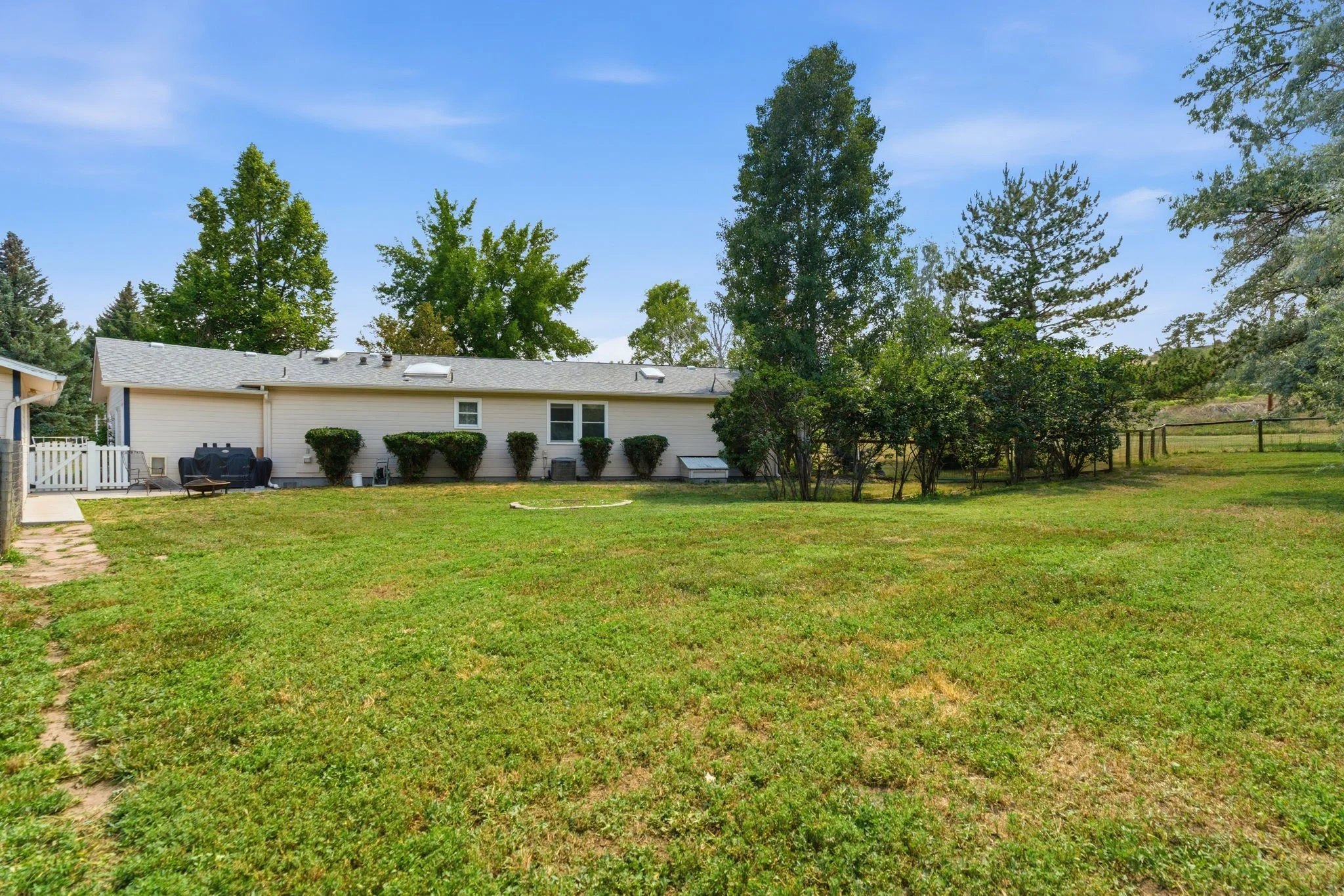 This home is in a rural setting still close to town