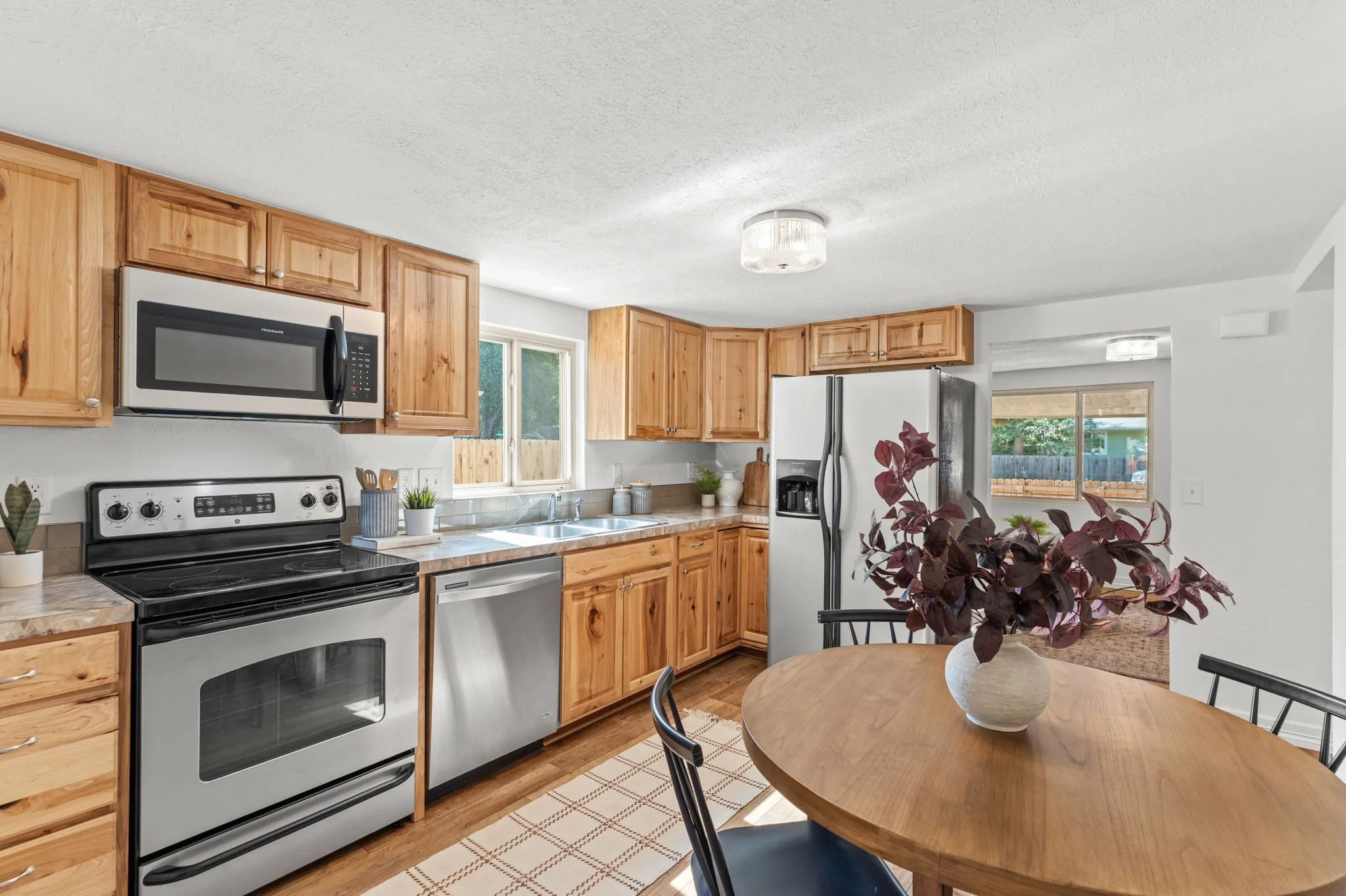 Spacious kitchen