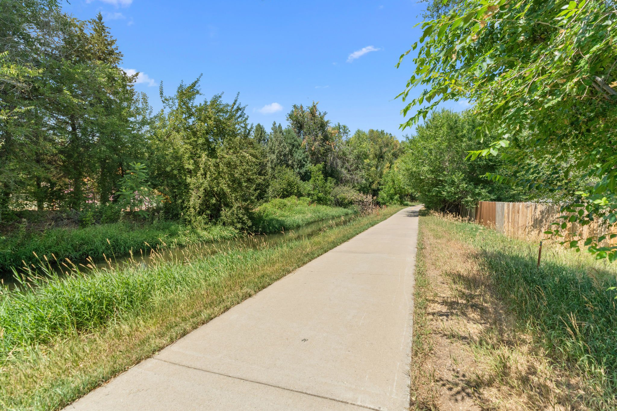 Near the City of Loveland Bike Path