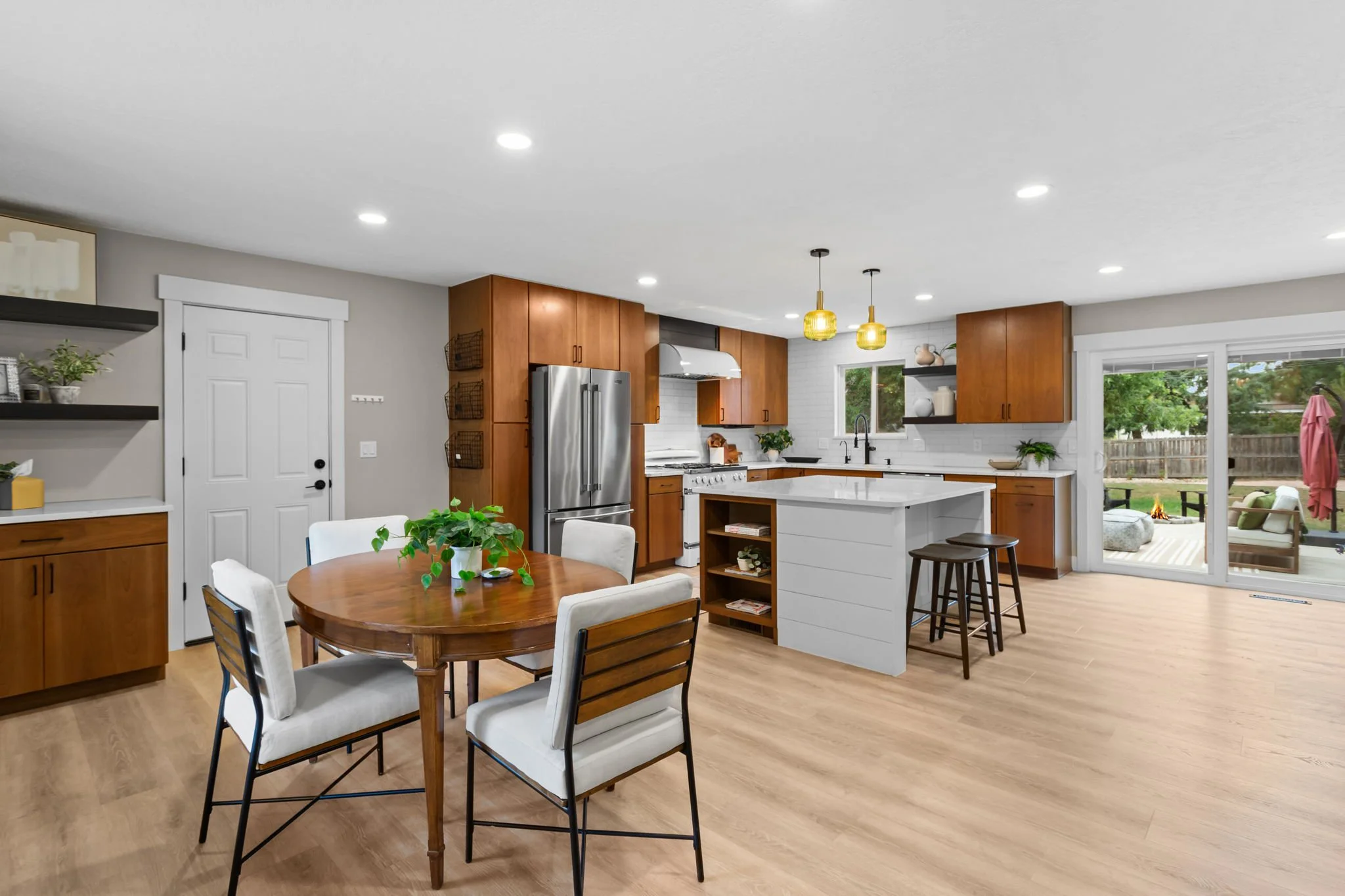Open Kitchen & Dining Room