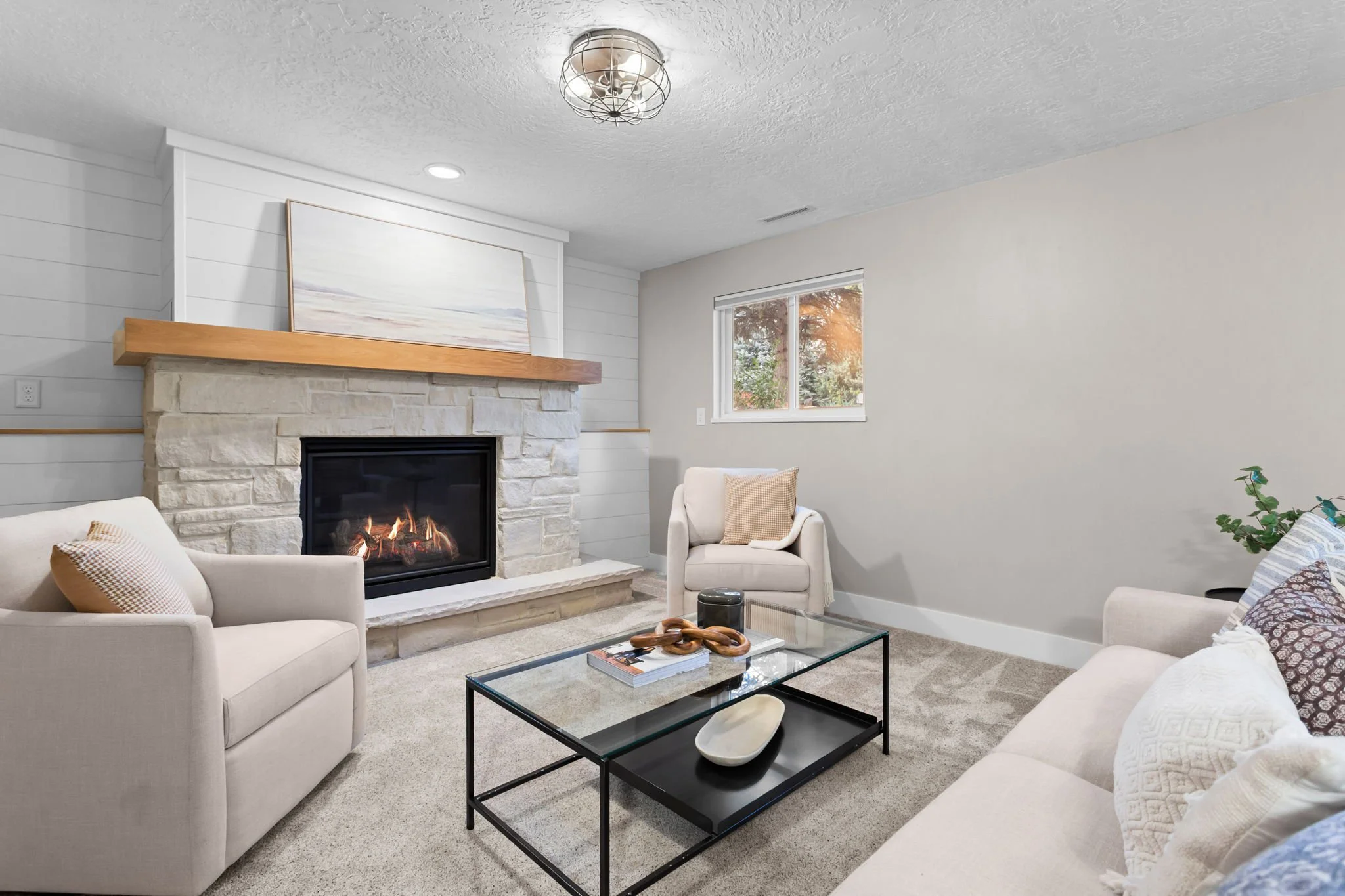 Living Room Fireplace