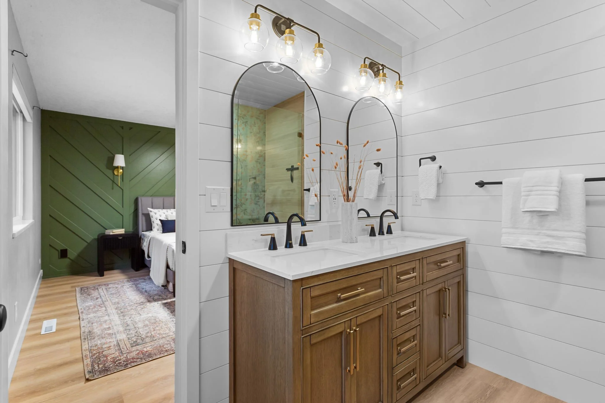 Expanded and Remodeled Primary Bath