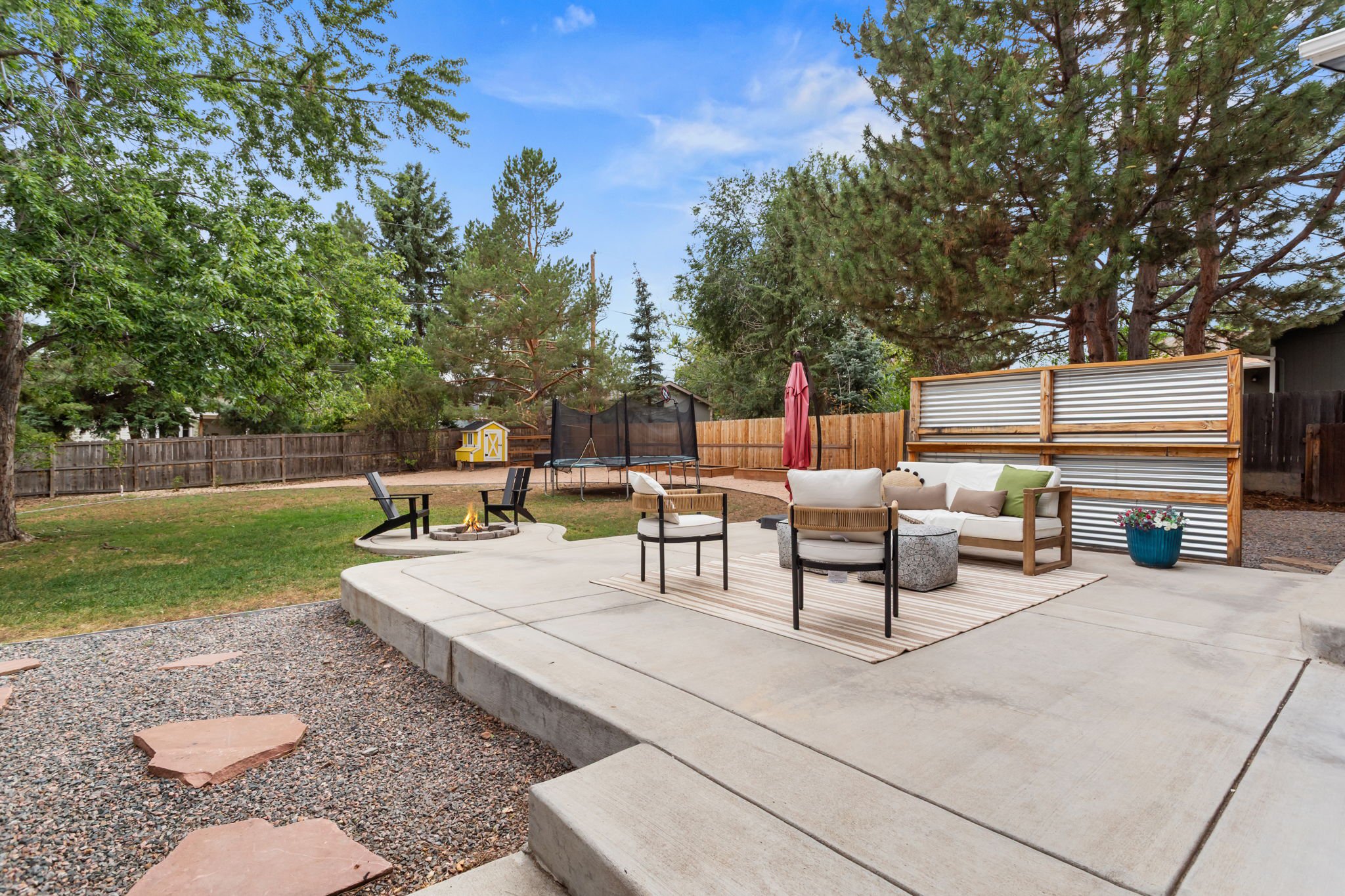 Refreshed Landscaping