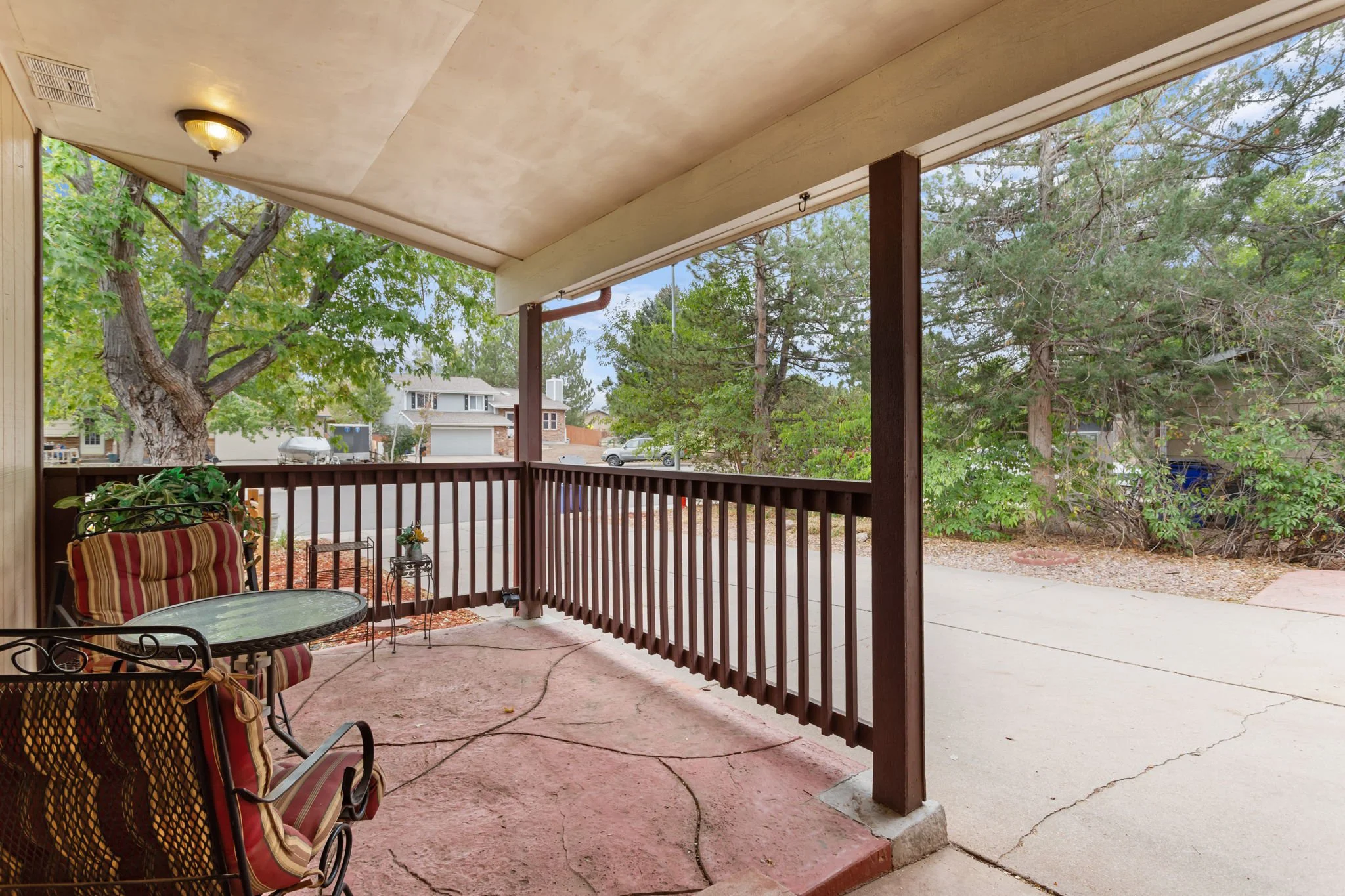 Covered Front Porch