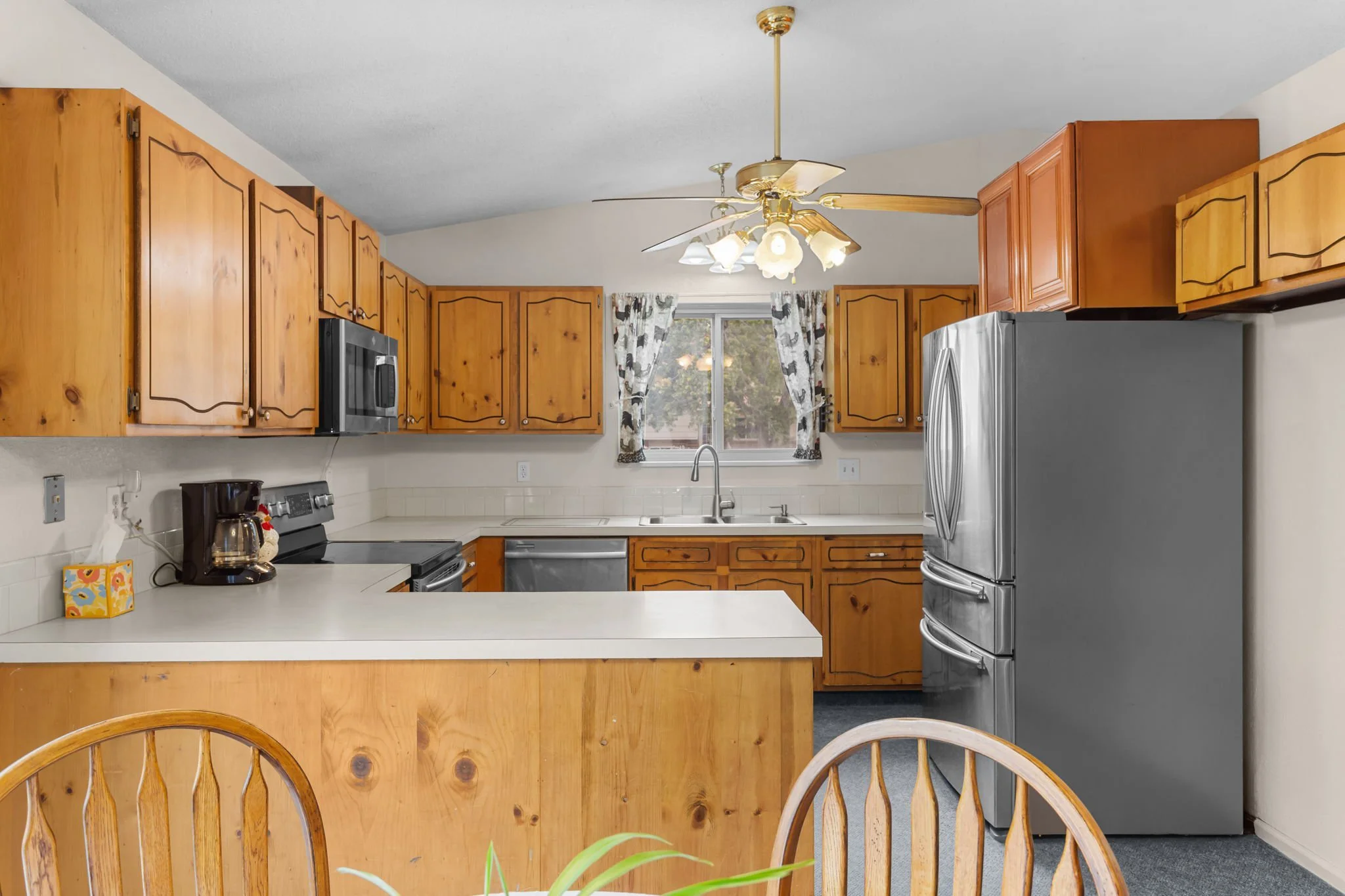 Charming Wood Cabinets