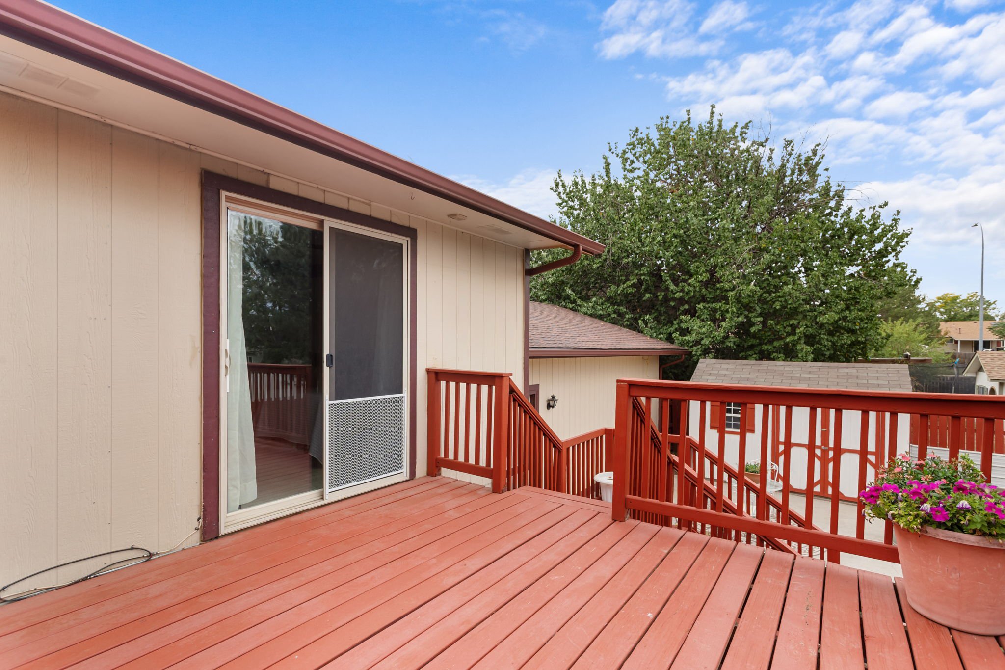 Deck Access from the Primary Bedroom