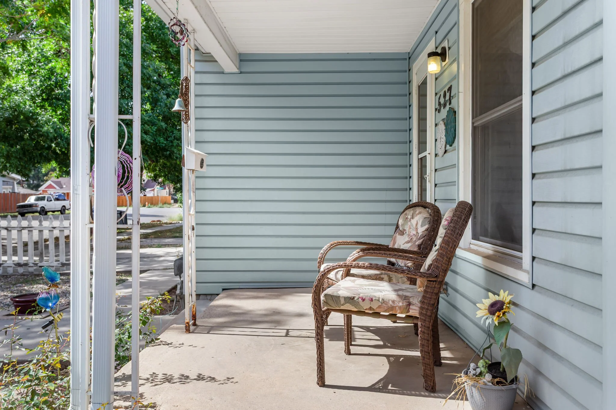 South-Facing Front Porch