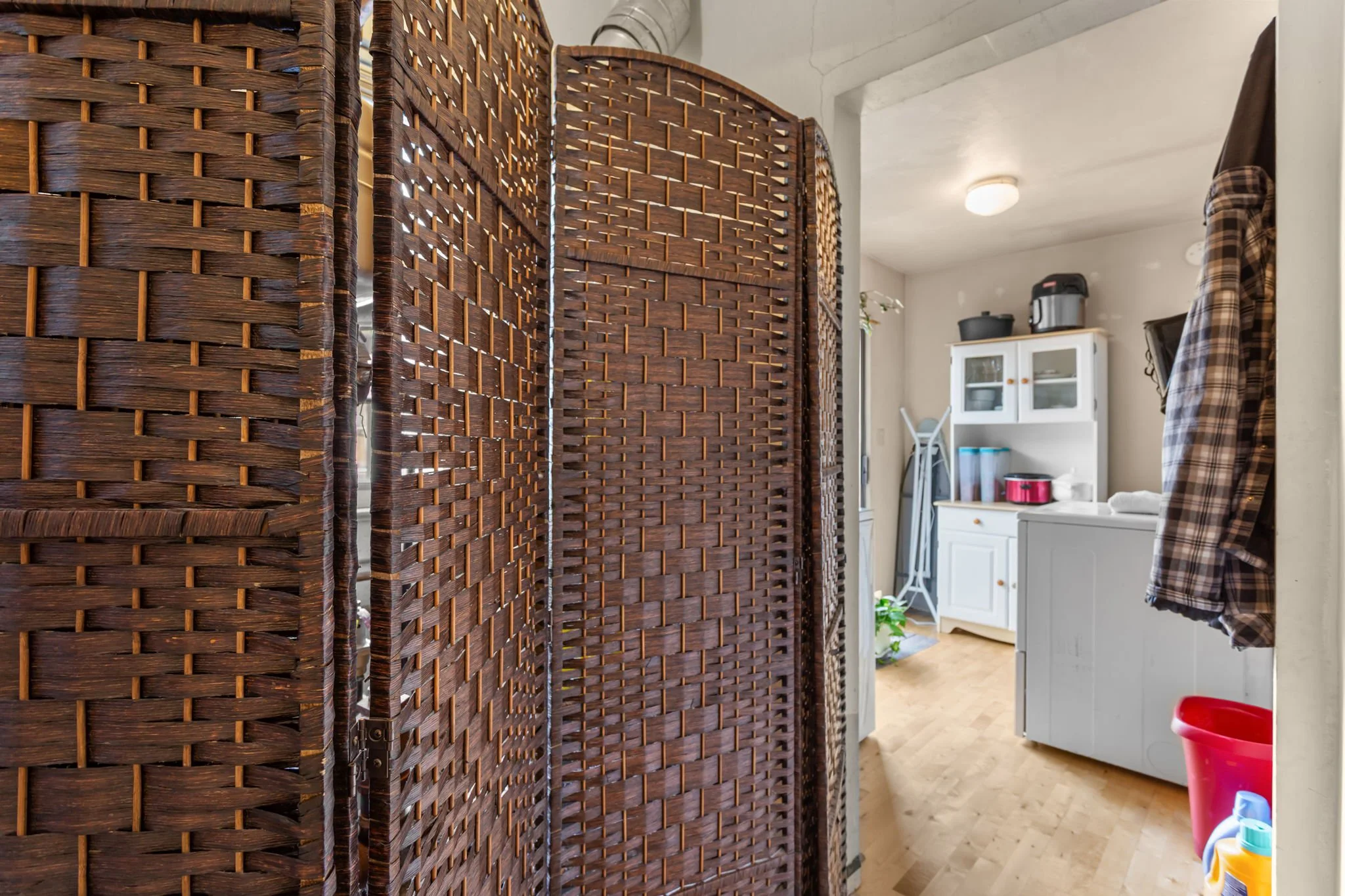Mechanical Room to Laundry Room