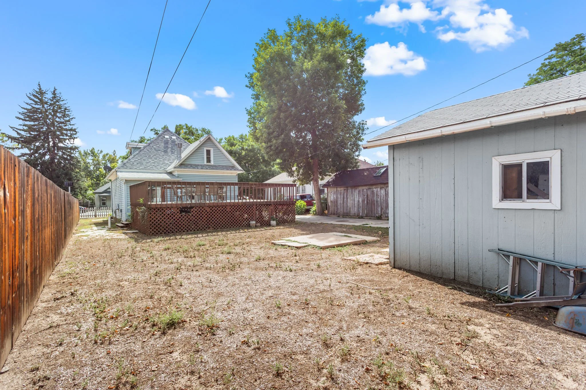 Keep The Backyard Shed Or Replace It With A Garage