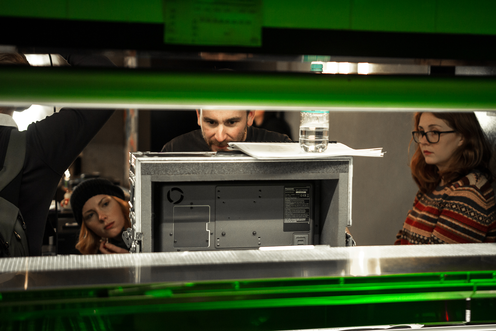 Continuity Sumah Hurley, Director David Willing, 1st AD Lauren Cleary - The Escape Hatch - Photo James Lee