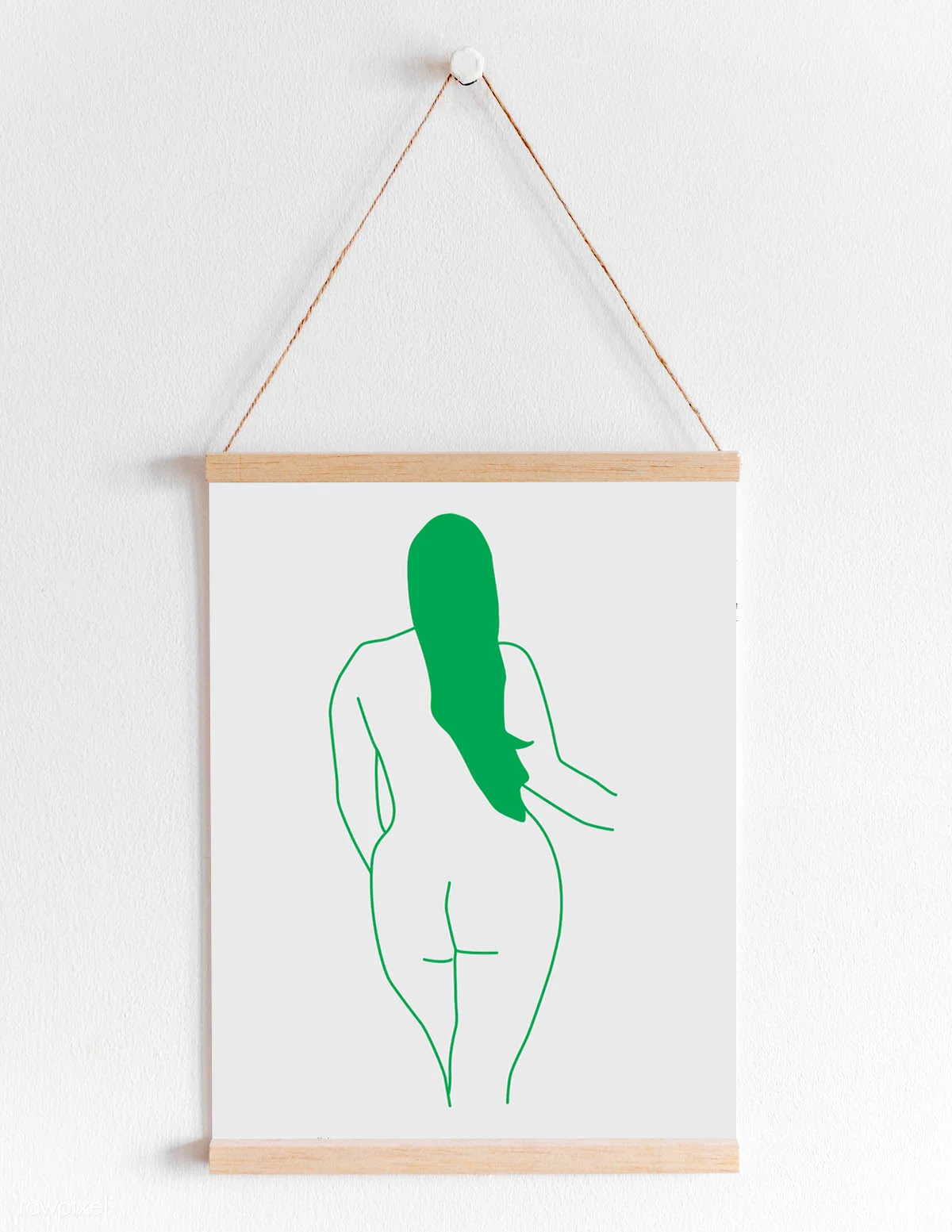 Curvy 7 grn - wooden wall hang.jpg