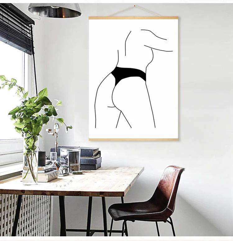 Curvy gstring blk - big wooden wall hang.jpg