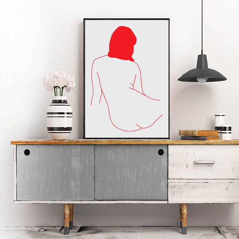 Lady sitting from back red - big frame.jpg