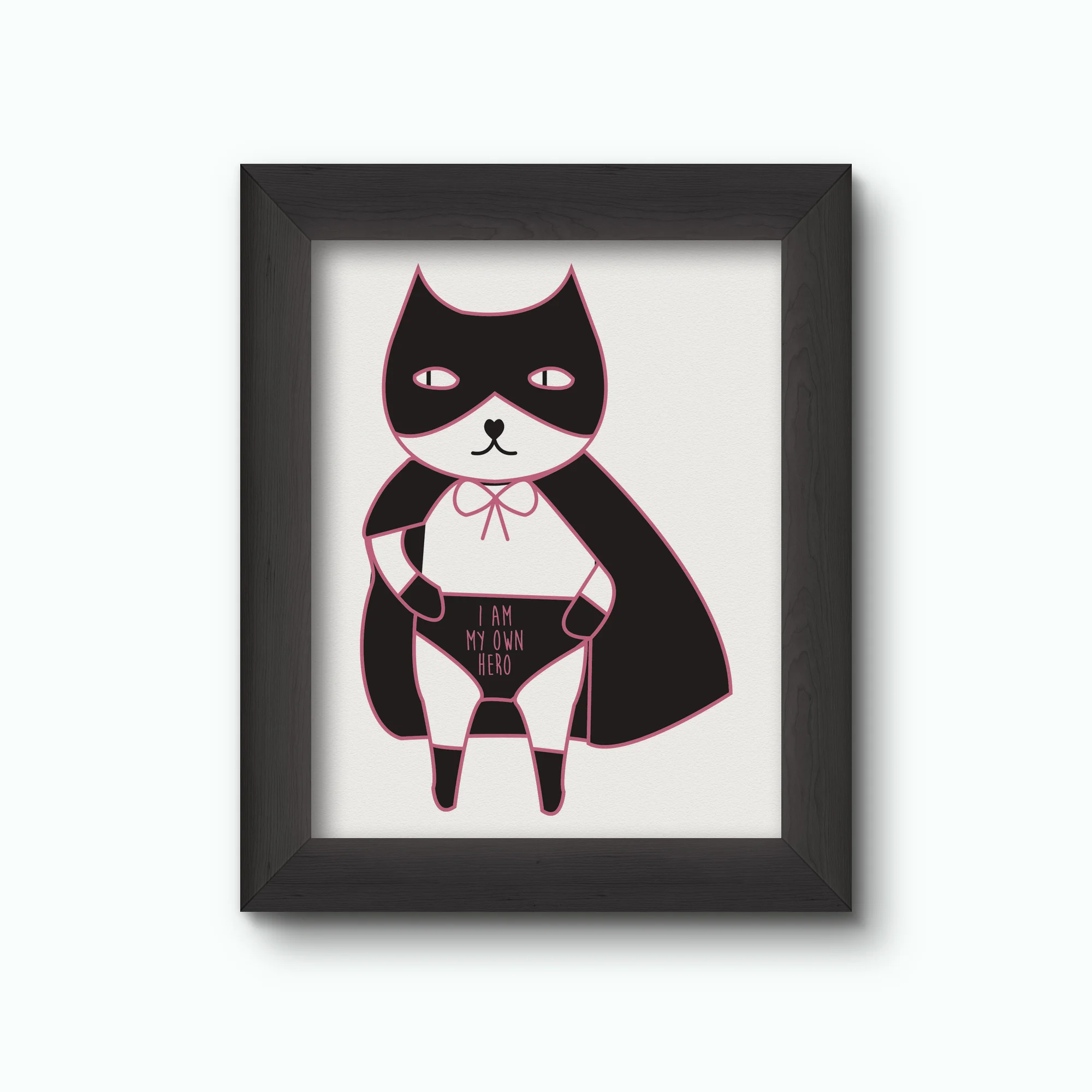 I am my own hero - black.jpg